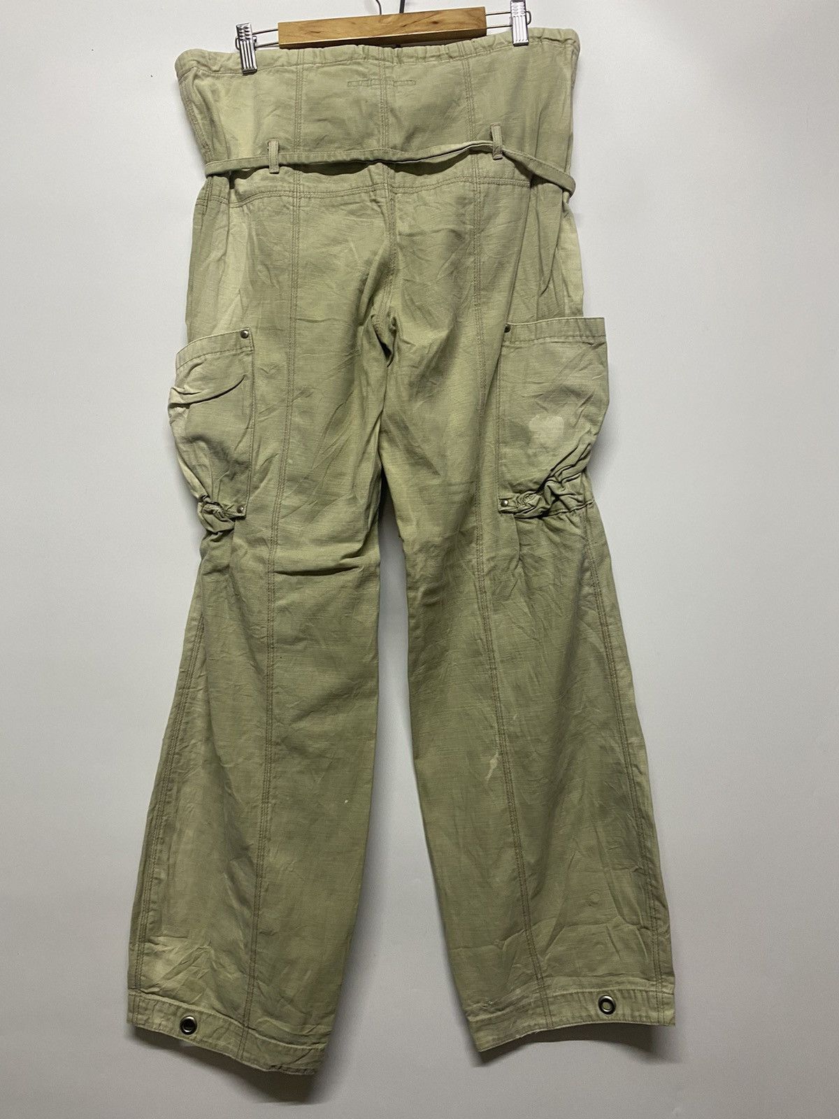 Designer × Japanese Brand Double Standard Clothing Women’s Cargo Multi Pocket Pants Size 36" / US 14 / IT 50 - 2 Thumbnail