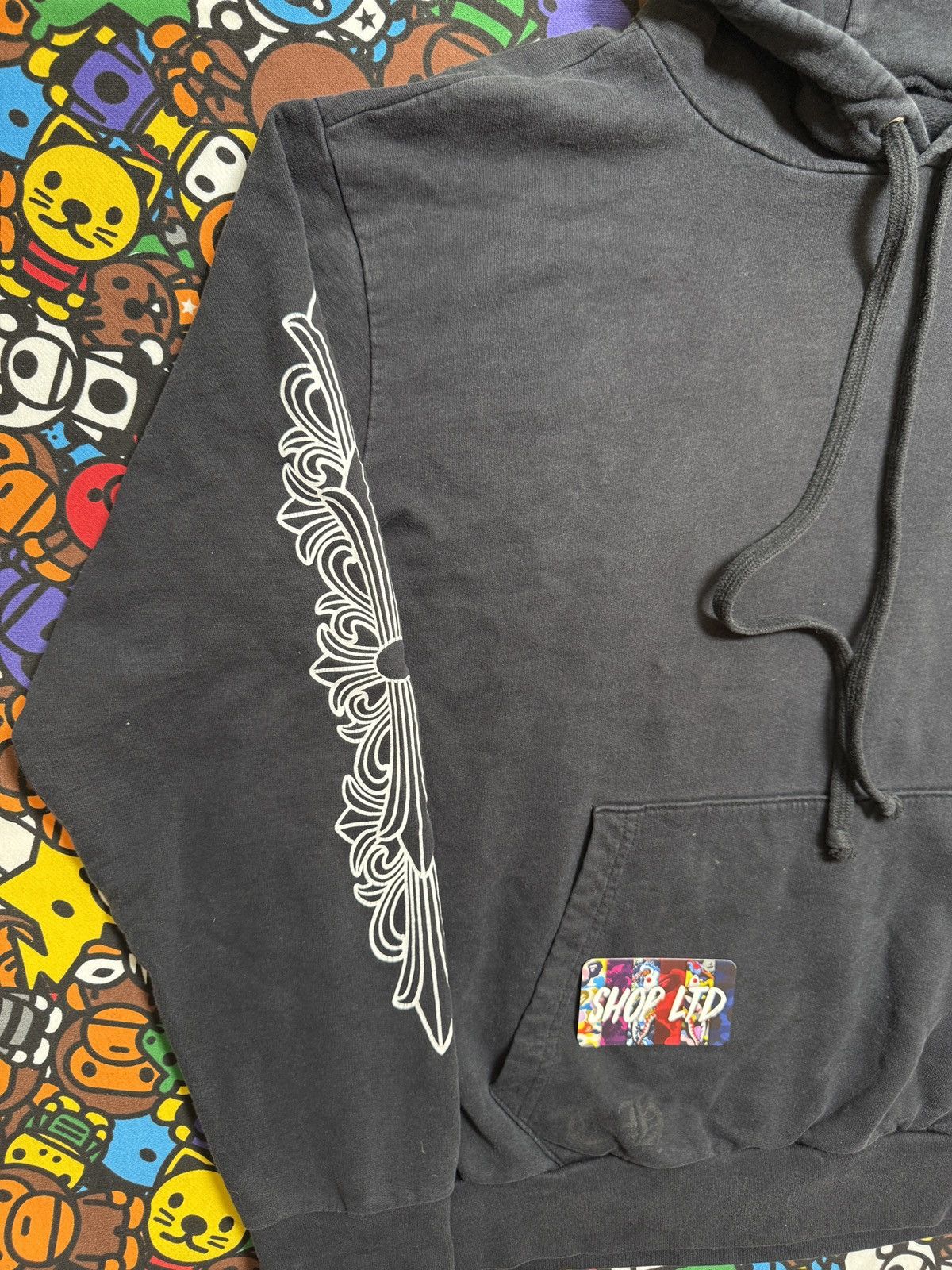 Chrome Hearts Chrome Hearts Floral Horseshoe Logo Pullover Hoodie Size US L / EU 52-54 / 3 - 4 Thumbnail