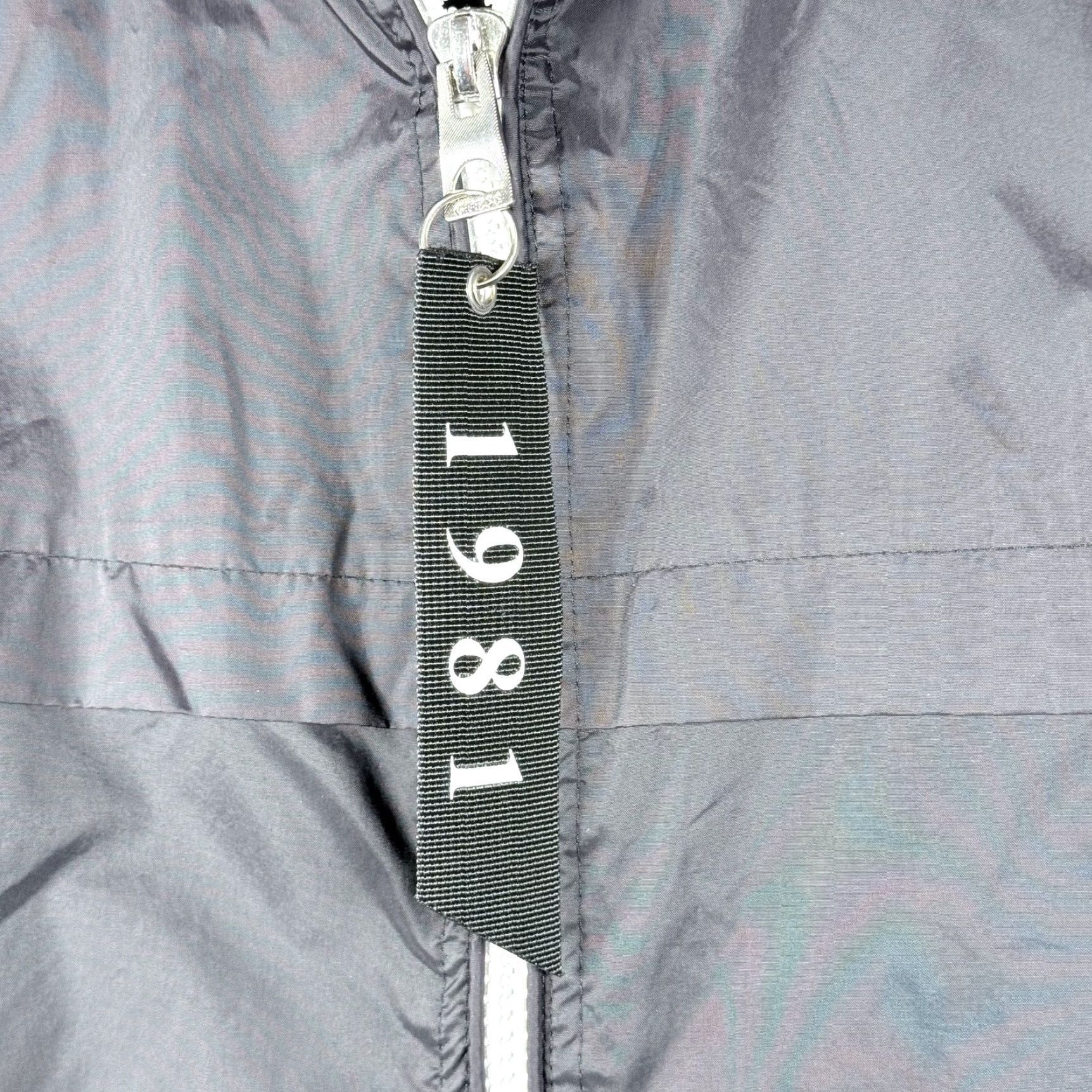 Guess GUESS Hooded Jacket Men Black Water-Resistant Full Zip Large Size US L / EU 52-54 / 3 - 4 Thumbnail