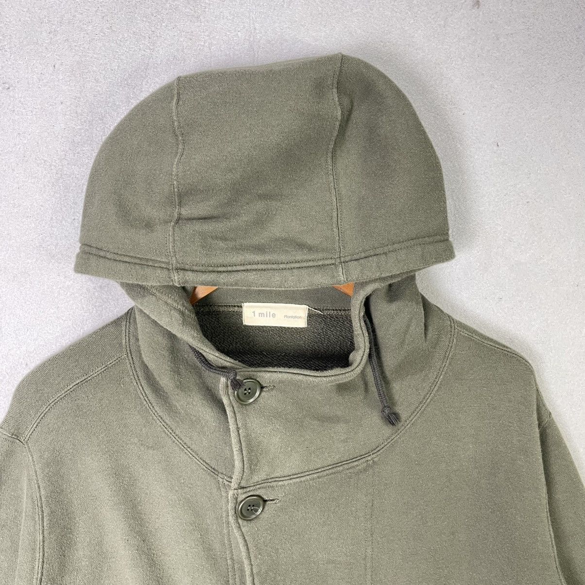 Issey Miyake Vintage Plantation (Issey Miyake) Hooded Sweat Jacket Size US M / EU 48-50 / 2 - 2 Thumbnail