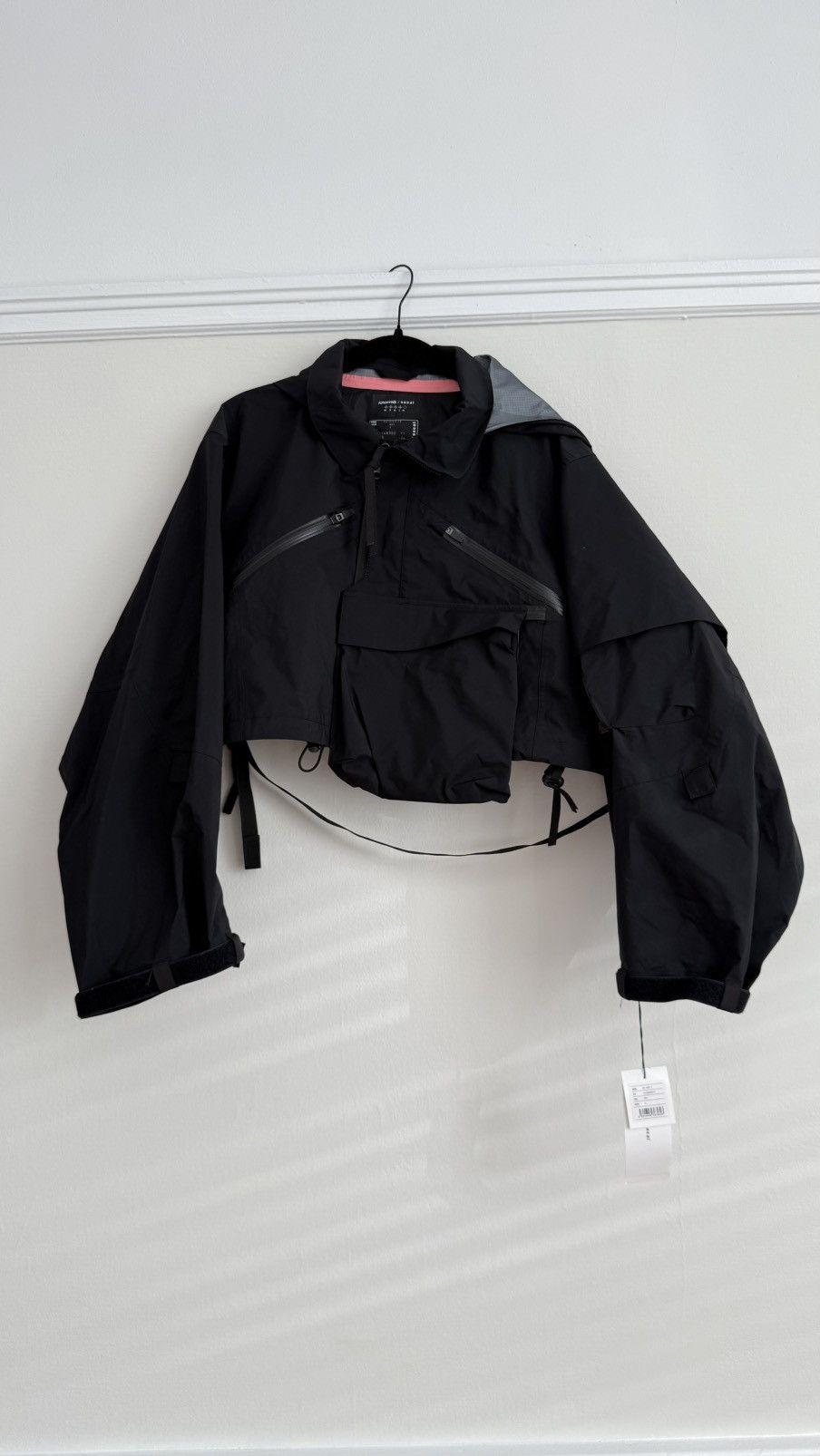 ジャケット・アウター sacai / ACRONYM CROP JACKET Black size2 Sacai - Sacai x Acronym Bomber Jacket | HBX - Globally