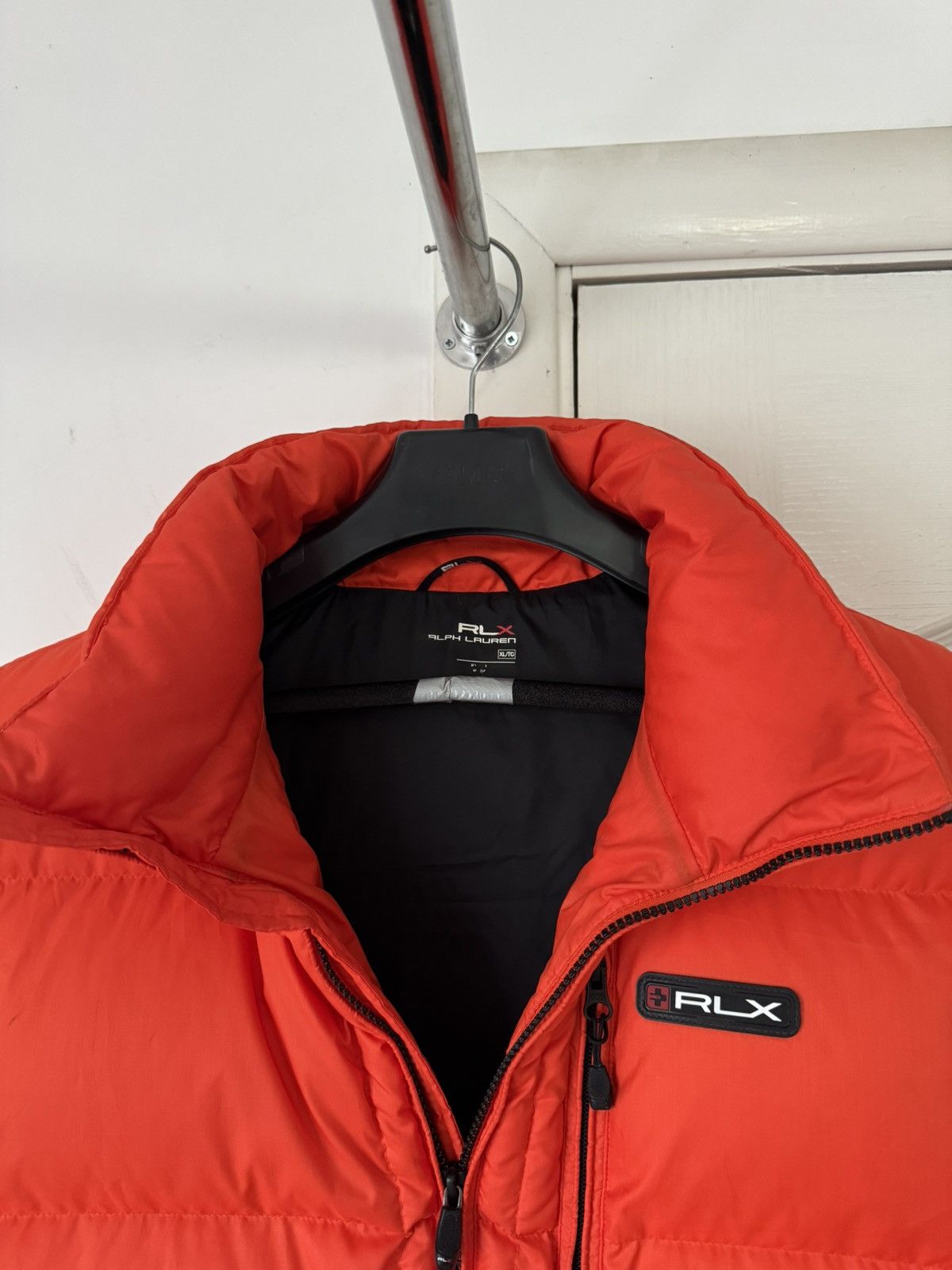RLX Ralph Lauren RLX Ralph Lauren Down Puffer Orange Vest Size US L / EU 52-54 / 3 - 6 Thumbnail