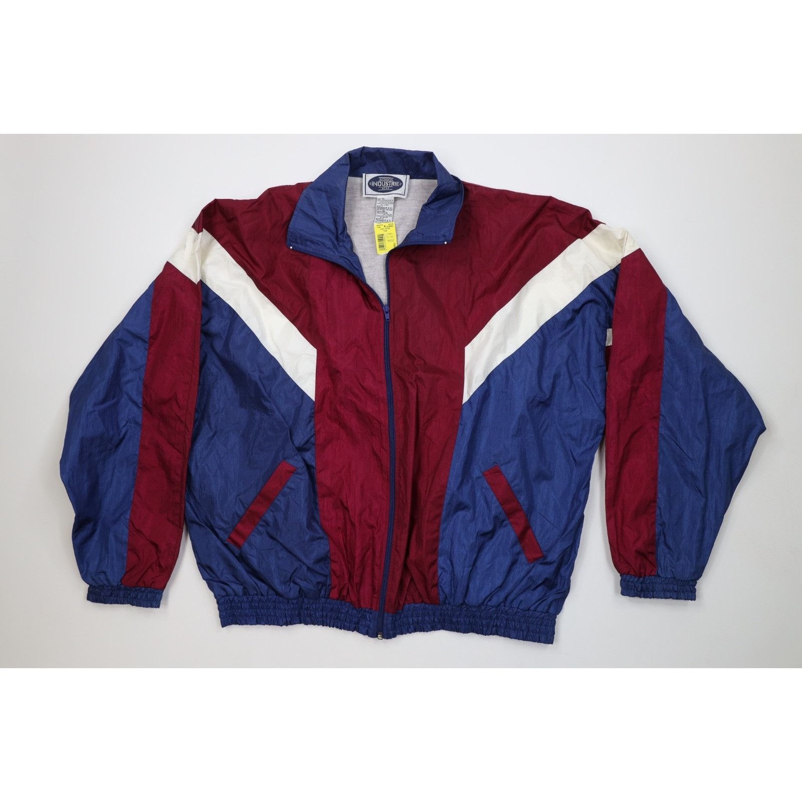 Vintage Deadstock Vintage 90s Streetwear Windbreaker Track Suit Size US XL / EU 56 / 4 - 2 Thumbnail