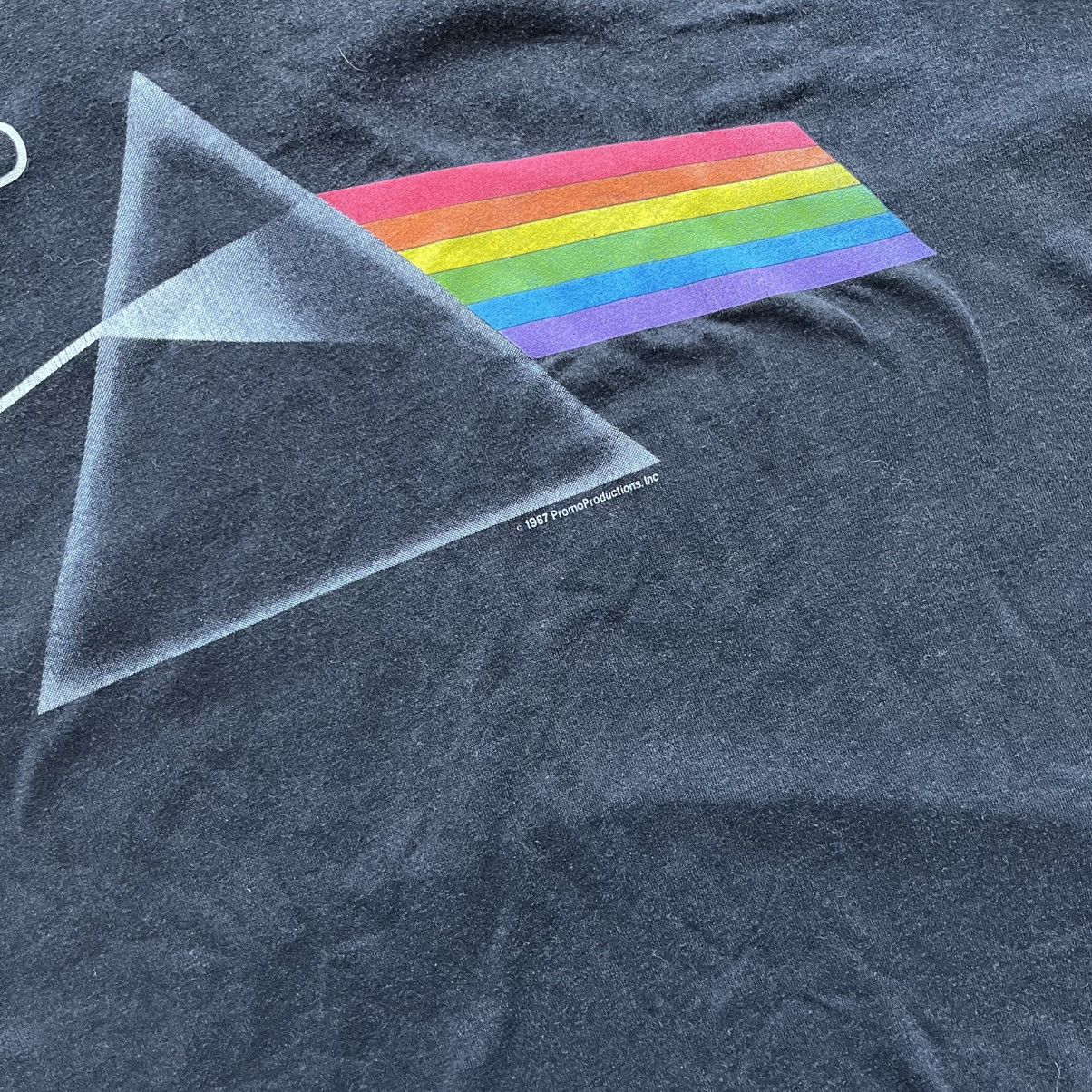 Vintage Pink Floyd Men's T-Shirt 1987 XL Tour Dark Side of The Moon Size US XL / EU 56 / 4 - 2 Thumbnail