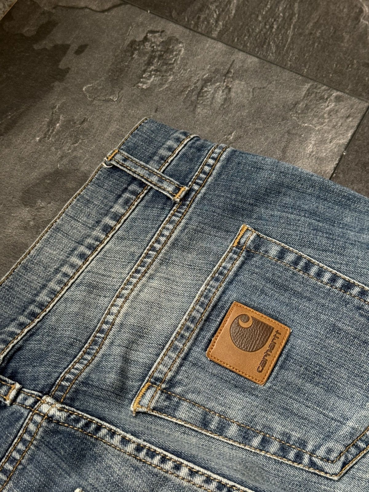 Carhartt × Vintage Rare blue denim carhartt skinny jeans Size US 30 / EU 46 - 3 Thumbnail