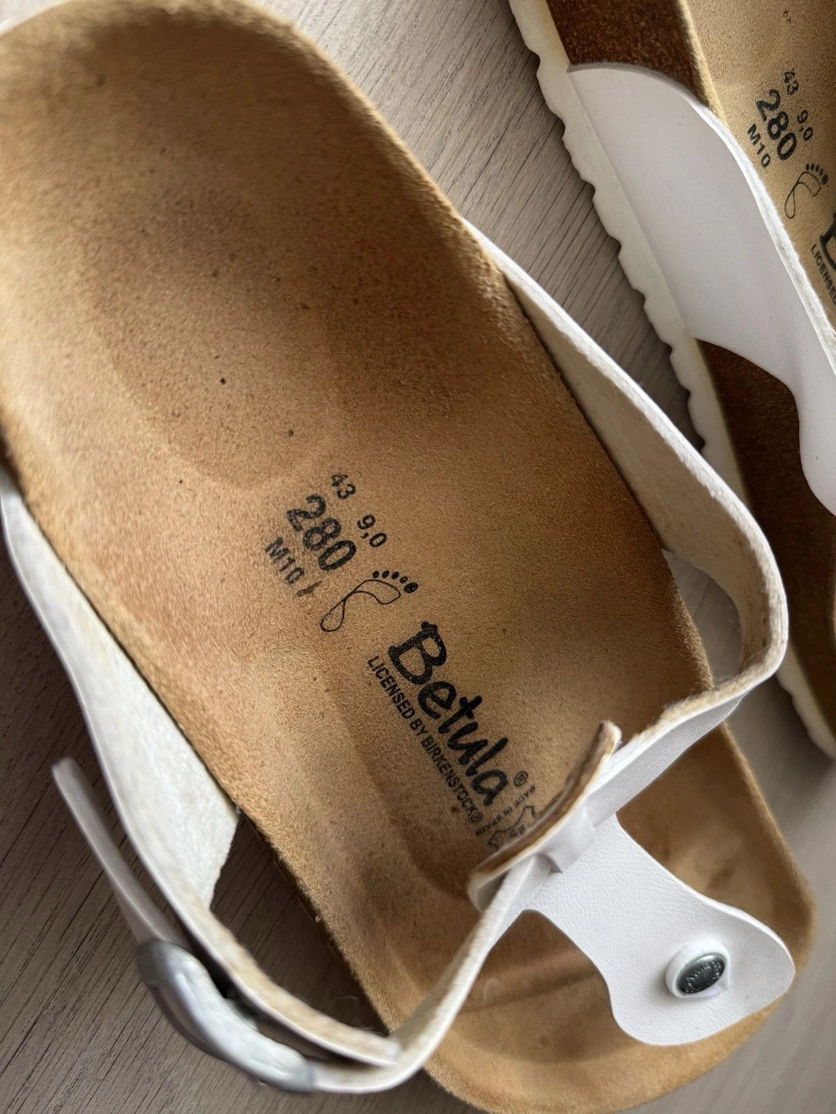 Birkenstock Birkenstock Betula Sandalls Slide Mens Comfort Shoes Leather Size US 10 / EU 43 - 6 Thumbnail