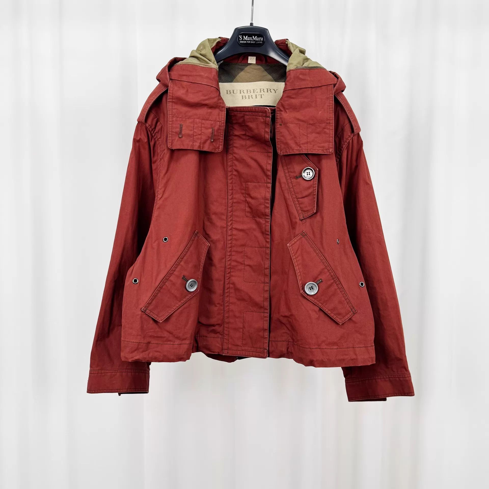Burberry Burberry Tangerine Trench Coat UK6 98 New Size XS / US 0-2 / IT 36-38 - 1 Thumbnail