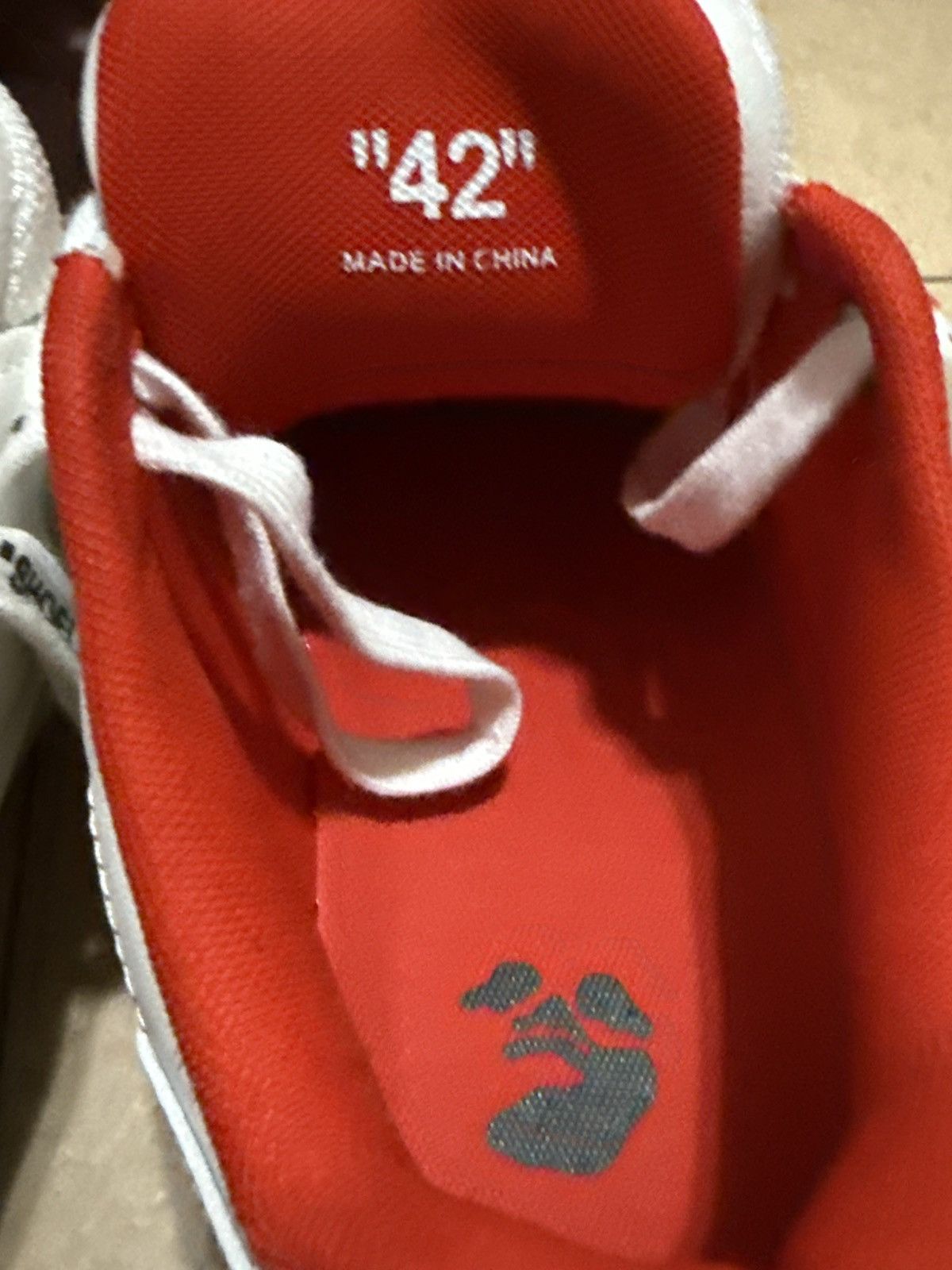 Off-White OFF-WHITE VIRGIL ABLOH OUT OF OFFICE FOR WALKING WHITE/RED Size US 8.5 / EU 41-42 - 8 Thumbnail
