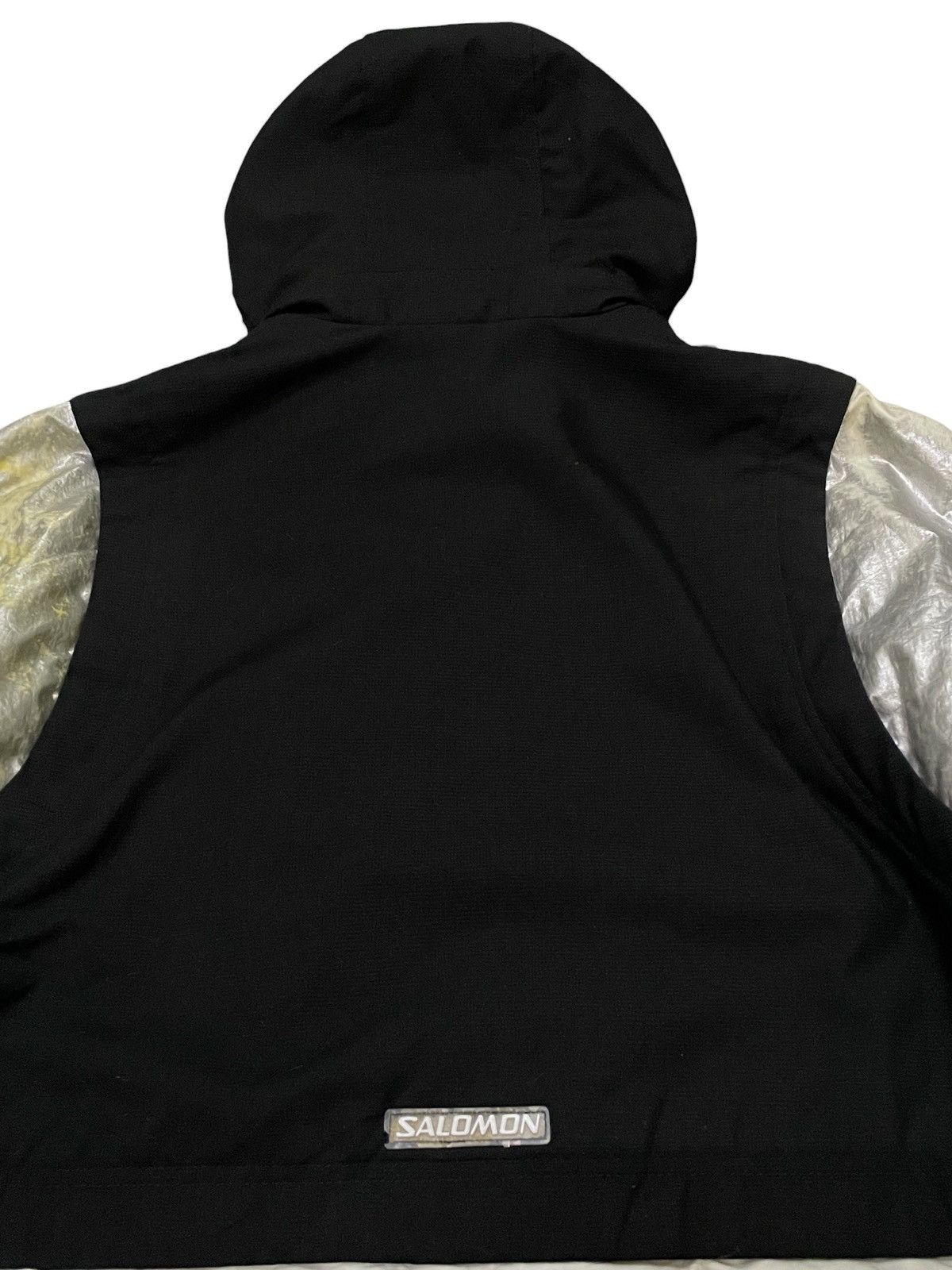 Salomon Vintage Salomon Astro Reflective Silver Coated Boxy Jacket Size US M / EU 48-50 / 2 - 16 Thumbnail