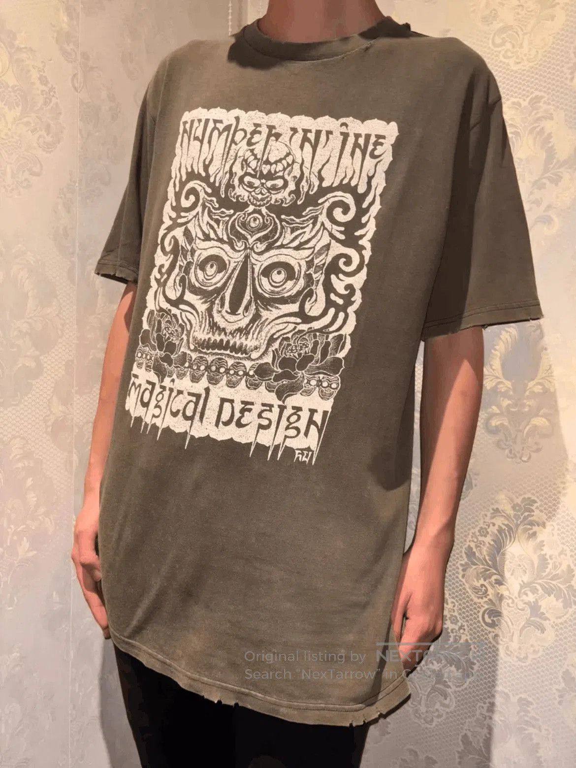 Number (N)ine Sz 5 Number Nine x Magical Design 04AW Pattern Tee. Size US L / EU 52-54 / 3 - 3 Thumbnail