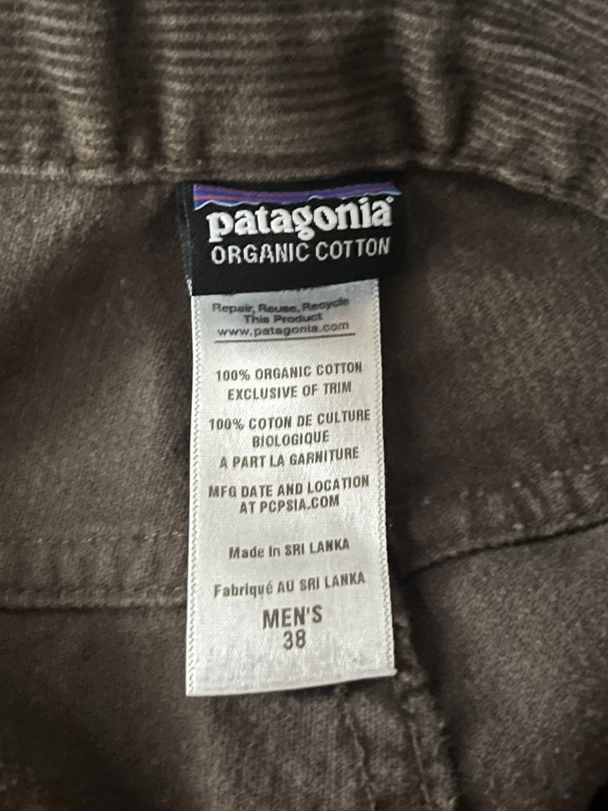 Patagonia Patagonia Organic Cotton Brown Corduroy Pants Size US 38 / EU 54 - 3 Thumbnail