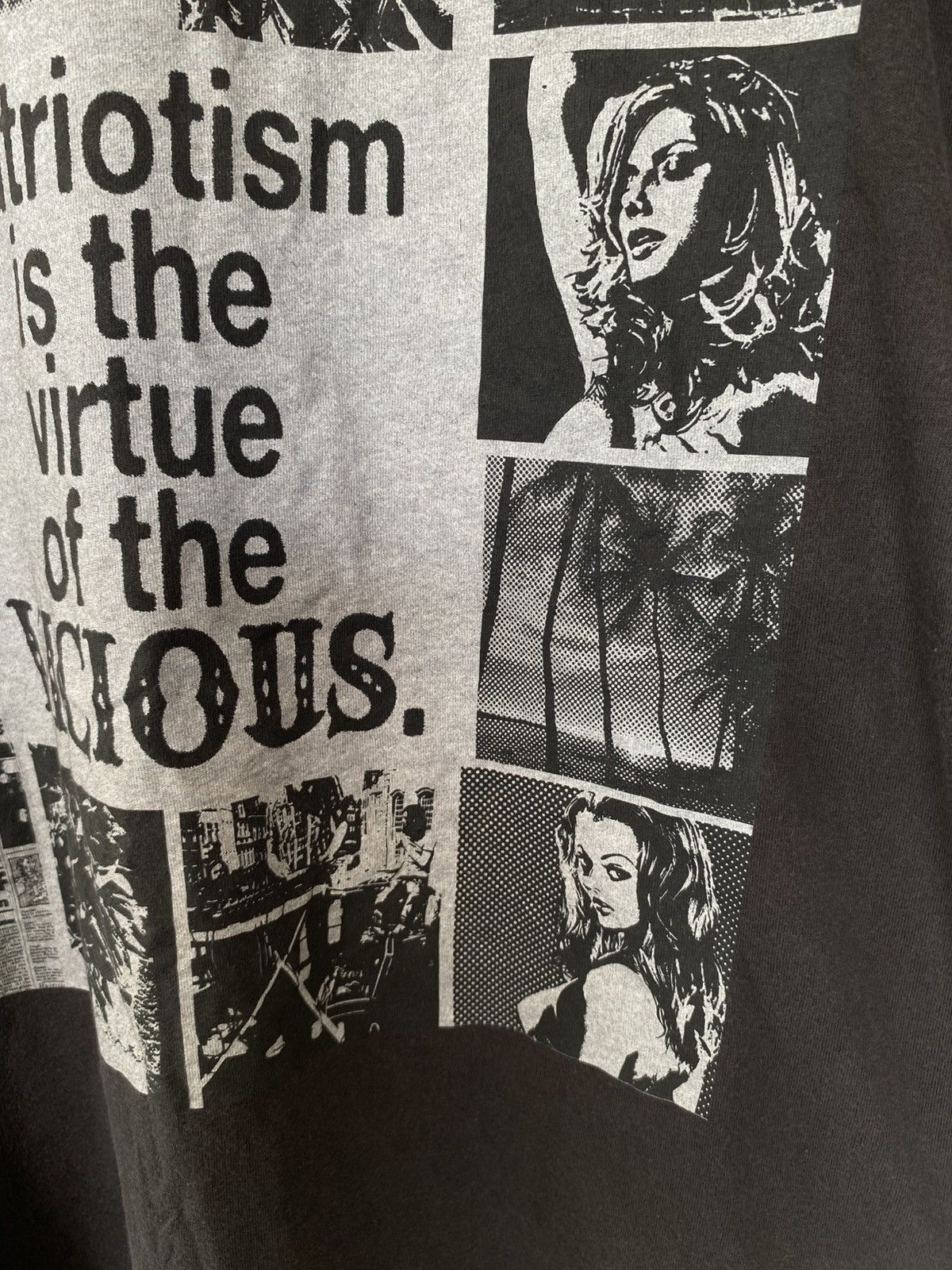 Vintage Vintage Vicious Black Sweet October Inspired By Hysteric Glamour Tees Japanese Brand Size US XXL / EU 58 / 5 - 6 Thumbnail