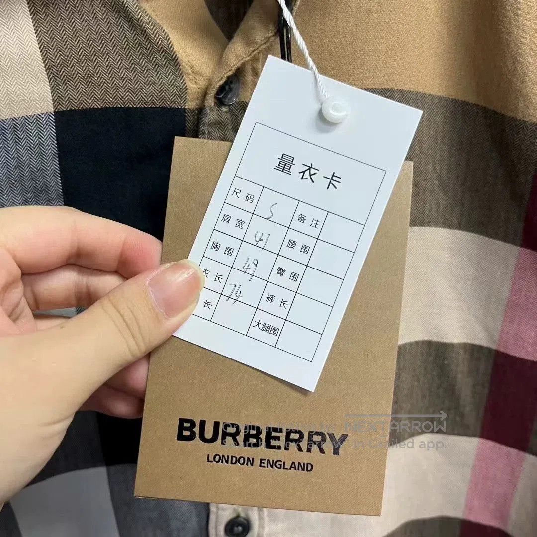 Burberry burberry classic check long sleeve shirt. Size US S / EU 44-46 / 1 - 4 Thumbnail