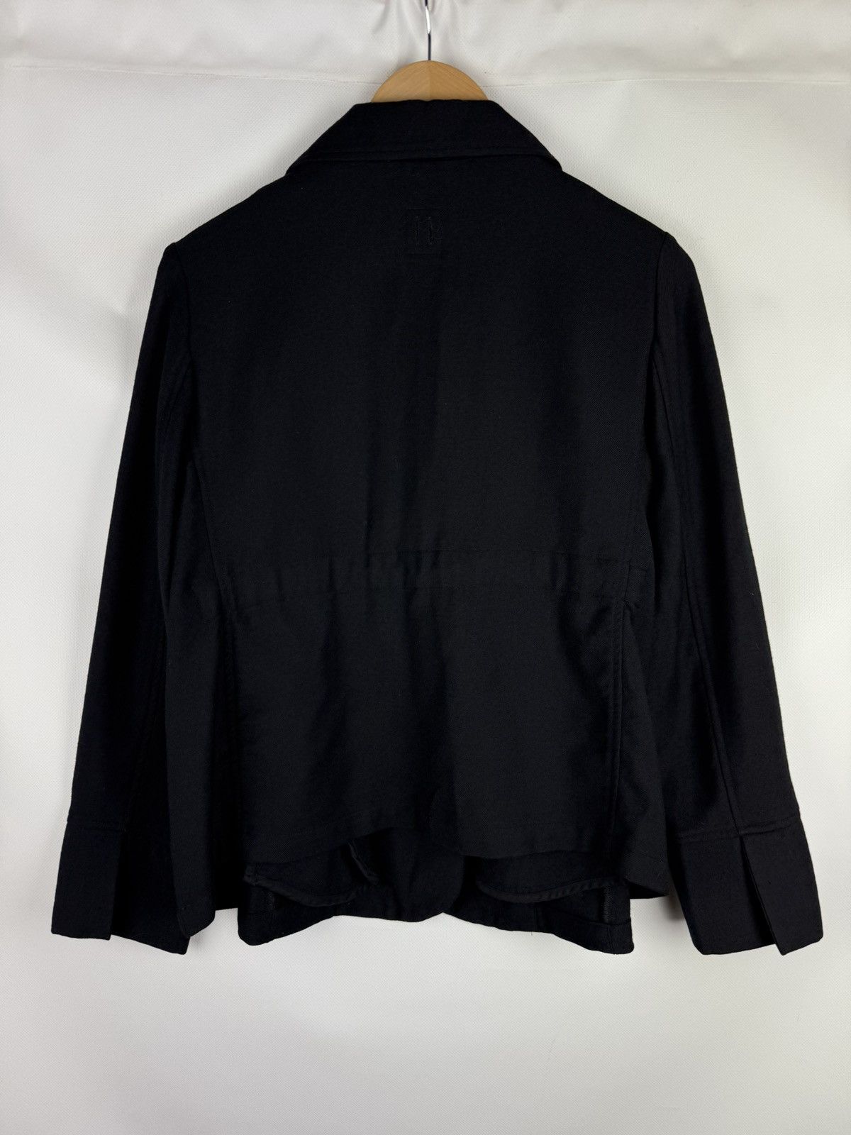 hannes roether Hannes Roether Ladies Avant-garde Wool Blazer Jacket Size M Size M / US 6-8 / IT 42-44 - 16 Thumbnail