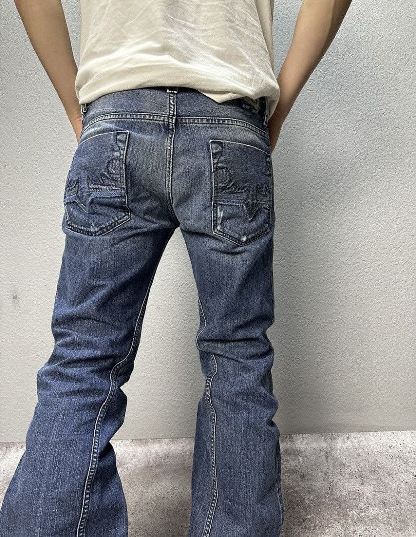 Diesel Vintage Y2K Faded Baggy Cargo Pants Watanabe Distressed Size US 31 - 12 Thumbnail