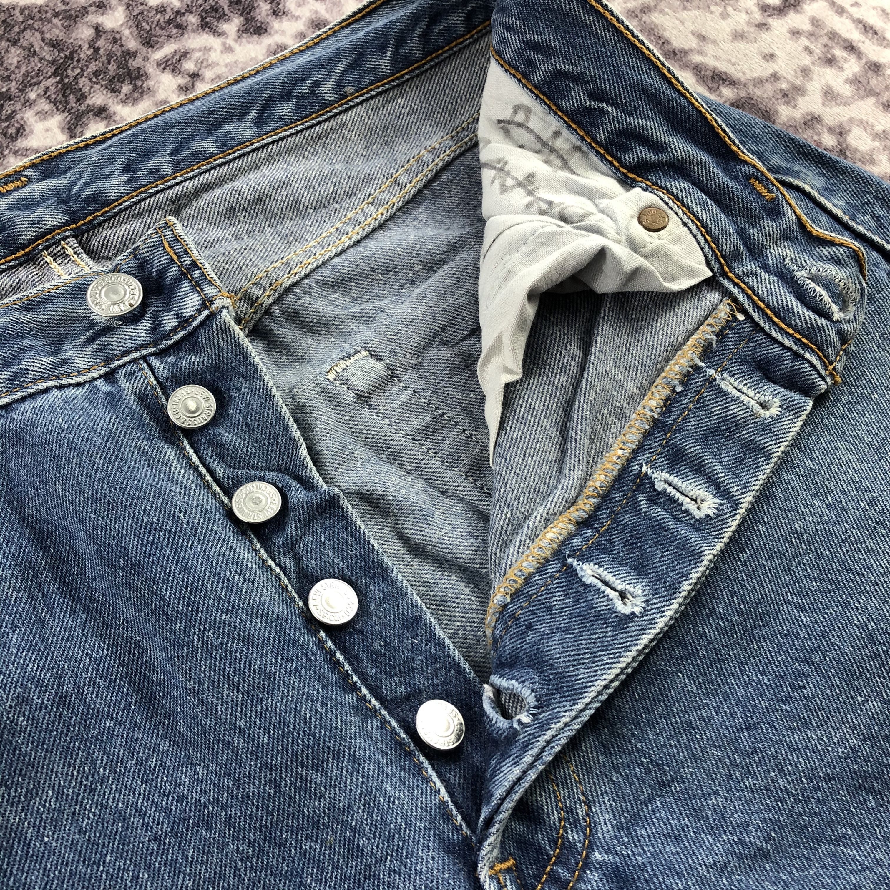 Levi's × Vintage Vintage 90s Levis 501 Jeans-JM3050 Size US 31 - 7 Thumbnail
