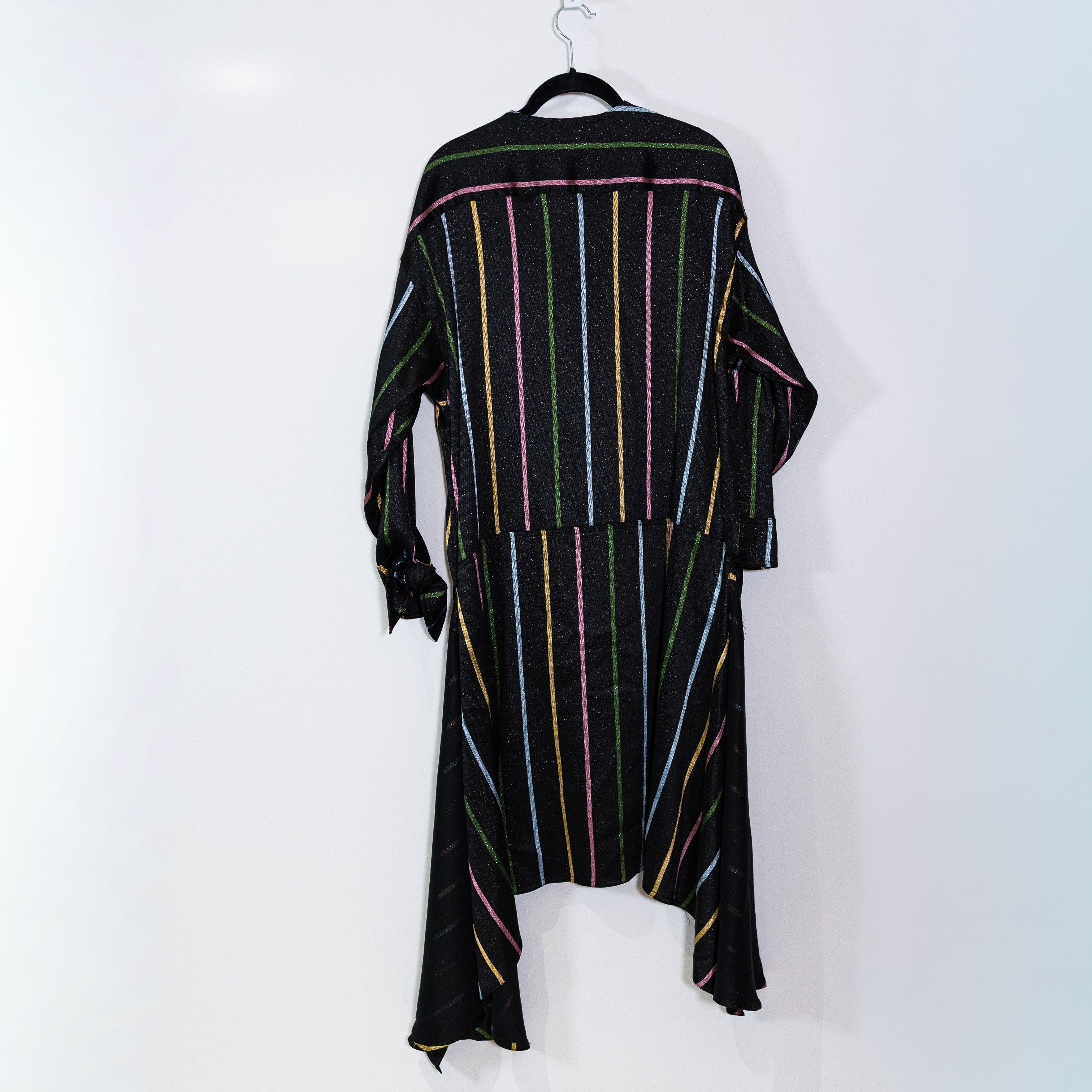 The Attico Attico Cotton Linen Metallic Sparkle Stripe Size M / US 6-8 / IT 42-44 - 4 Thumbnail