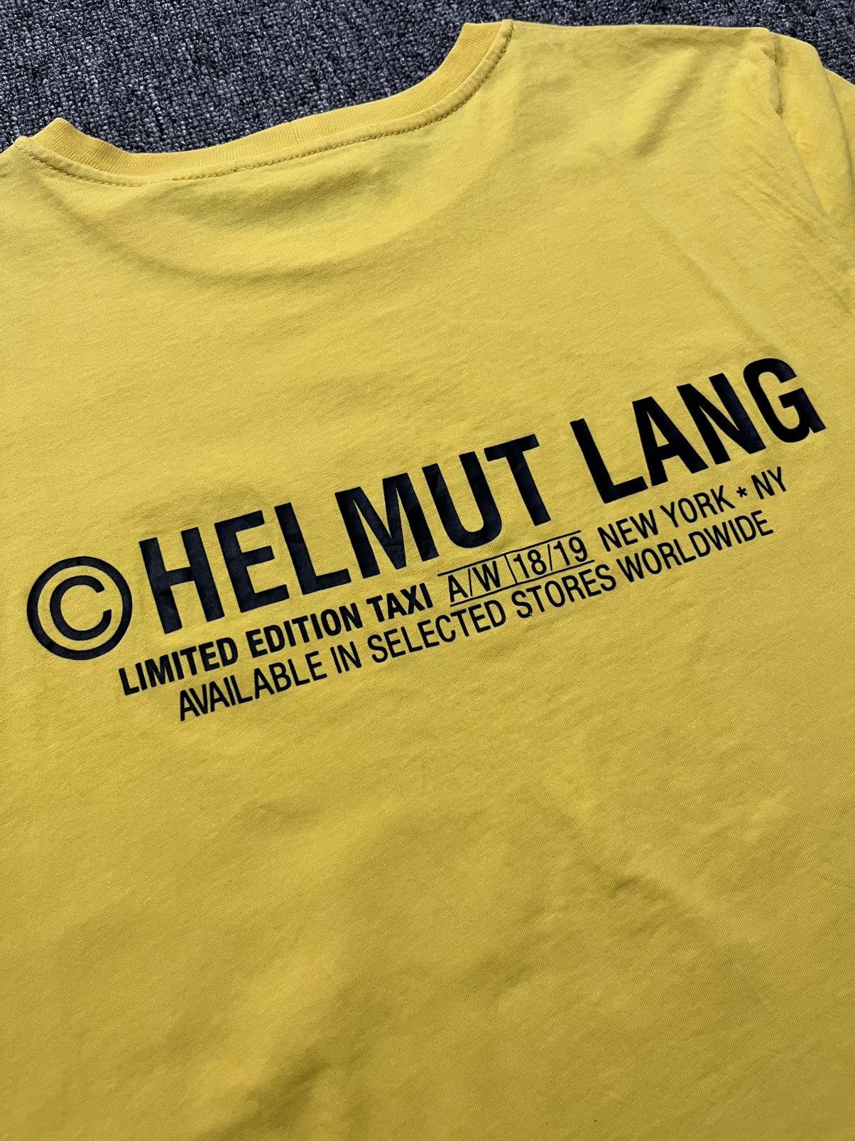Helmut Lang Helmut Lang limited edition taxi tshirt Size M / US 6-8 / IT 42-44 - 2 Thumbnail