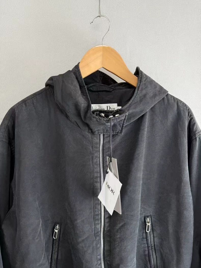 Dior Dior Black Vintage ZipUp Hooded Jacket-2506 Size XS / US 0-2 / IT 36-38 - 3 Thumbnail