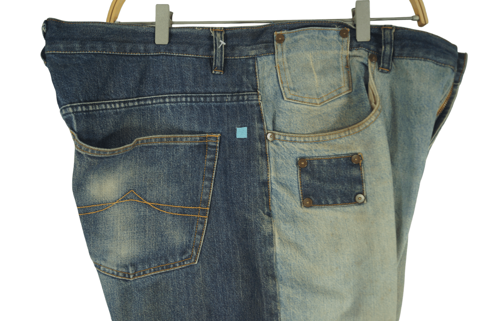 Vintage Rare Denim Azzure Jean Nice Design Size US 41 - 12 Thumbnail