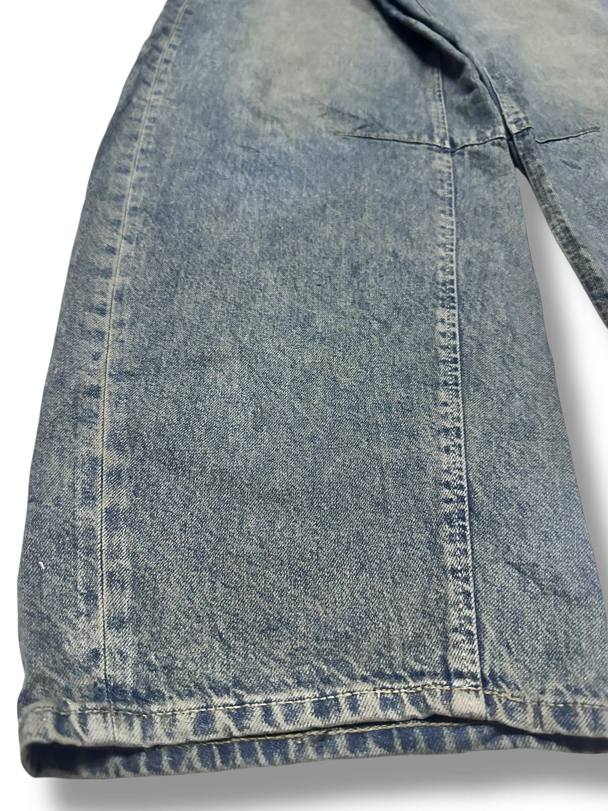 GU GU Vintage Baggy Loose Style Jeans With Faded Wash Size US 33 - 6 Thumbnail