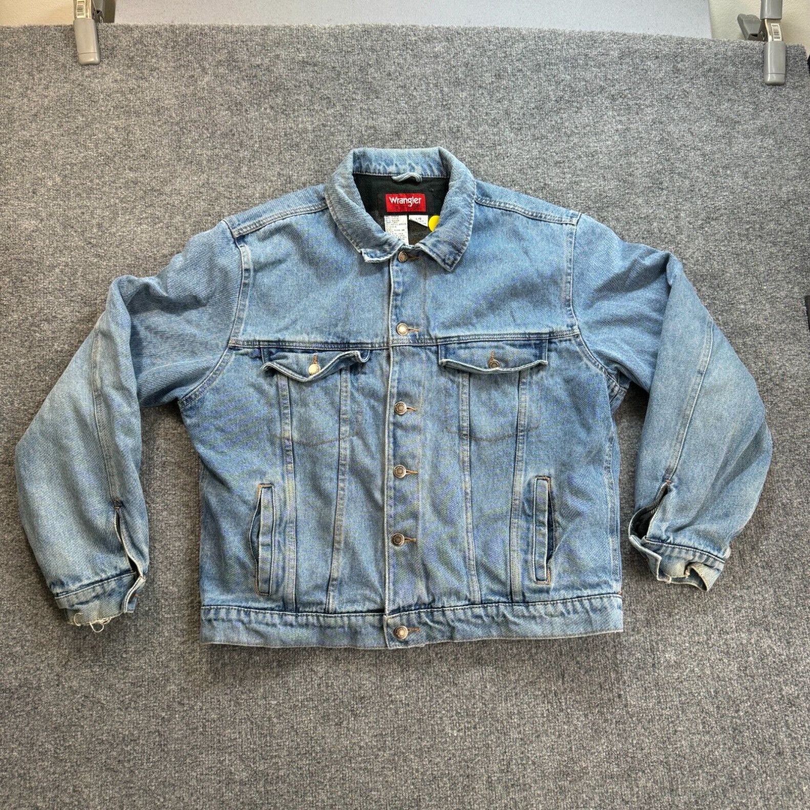 Vintage buy Wrangler Hero Denim Trucker Jean Jacket