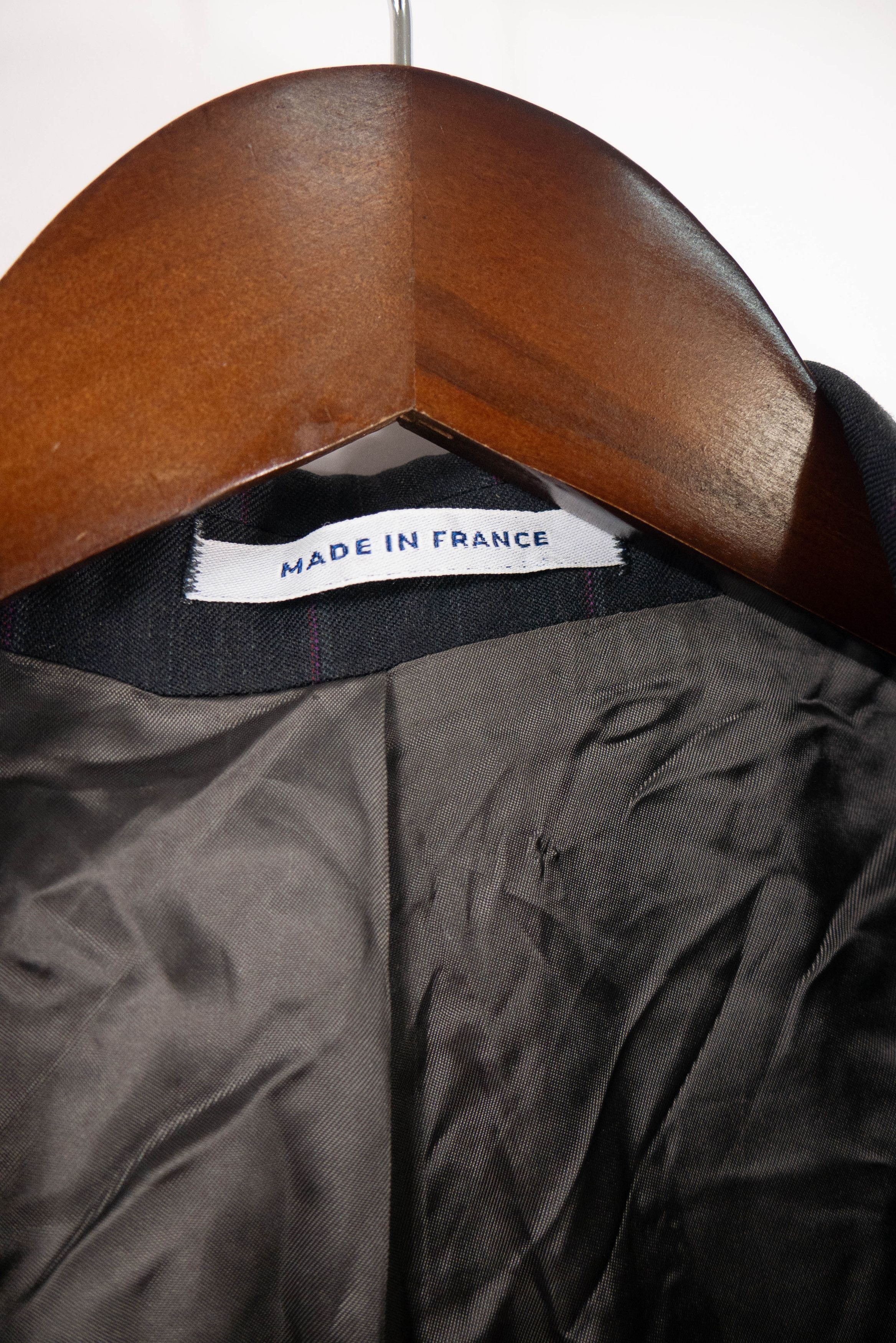 Yves Saint Laurent Yves Saint Laurent double-breasted blazer striped, old money Size 48S - 7 Thumbnail