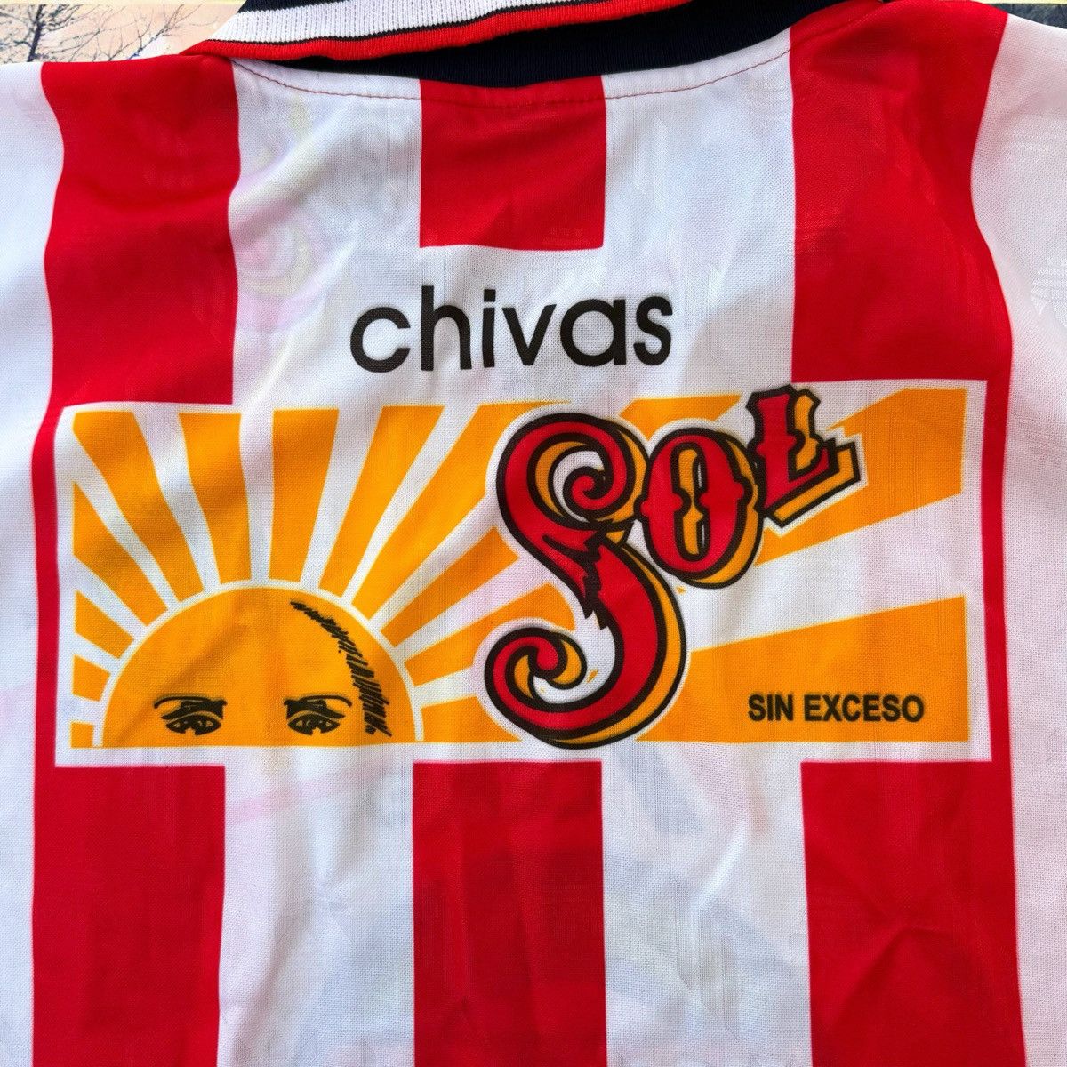 Vintage 90s Chivas Guadalajara Vintage Bootleg Soccer Jersey XL. Size US XL / EU 56 / 4 - 4 Thumbnail