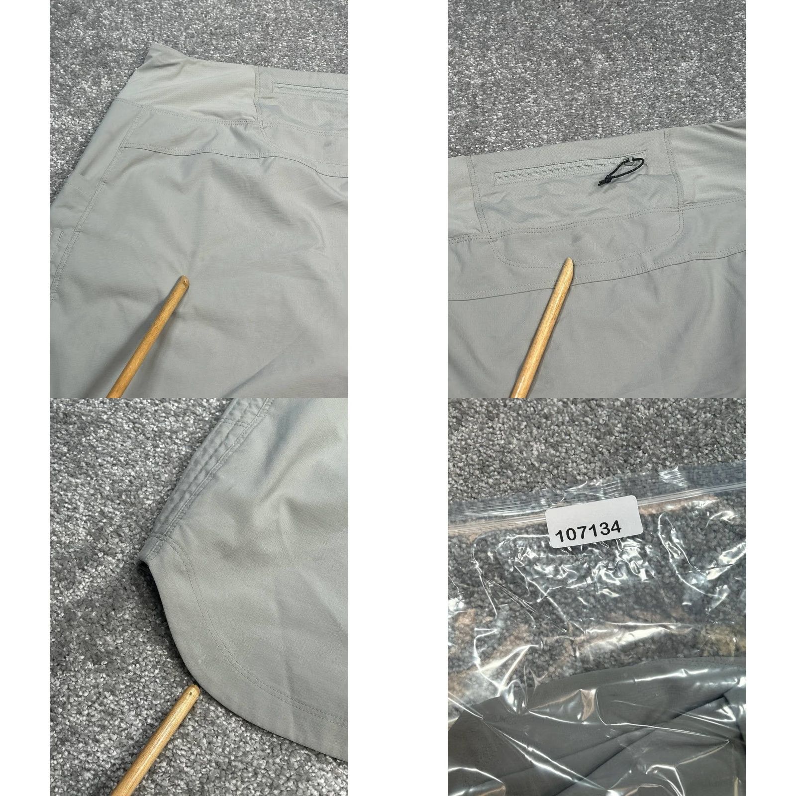 Patagonia Patagonia Tech Skirt Skort Womens Medium Gray Fitz Roy Trout Fishing Hiking Skirt Women Activewear Short Breathable Comfort Stretch Golf Hiking Tennis Size 32" / US 10 / IT 46 - 10 Thumbnail