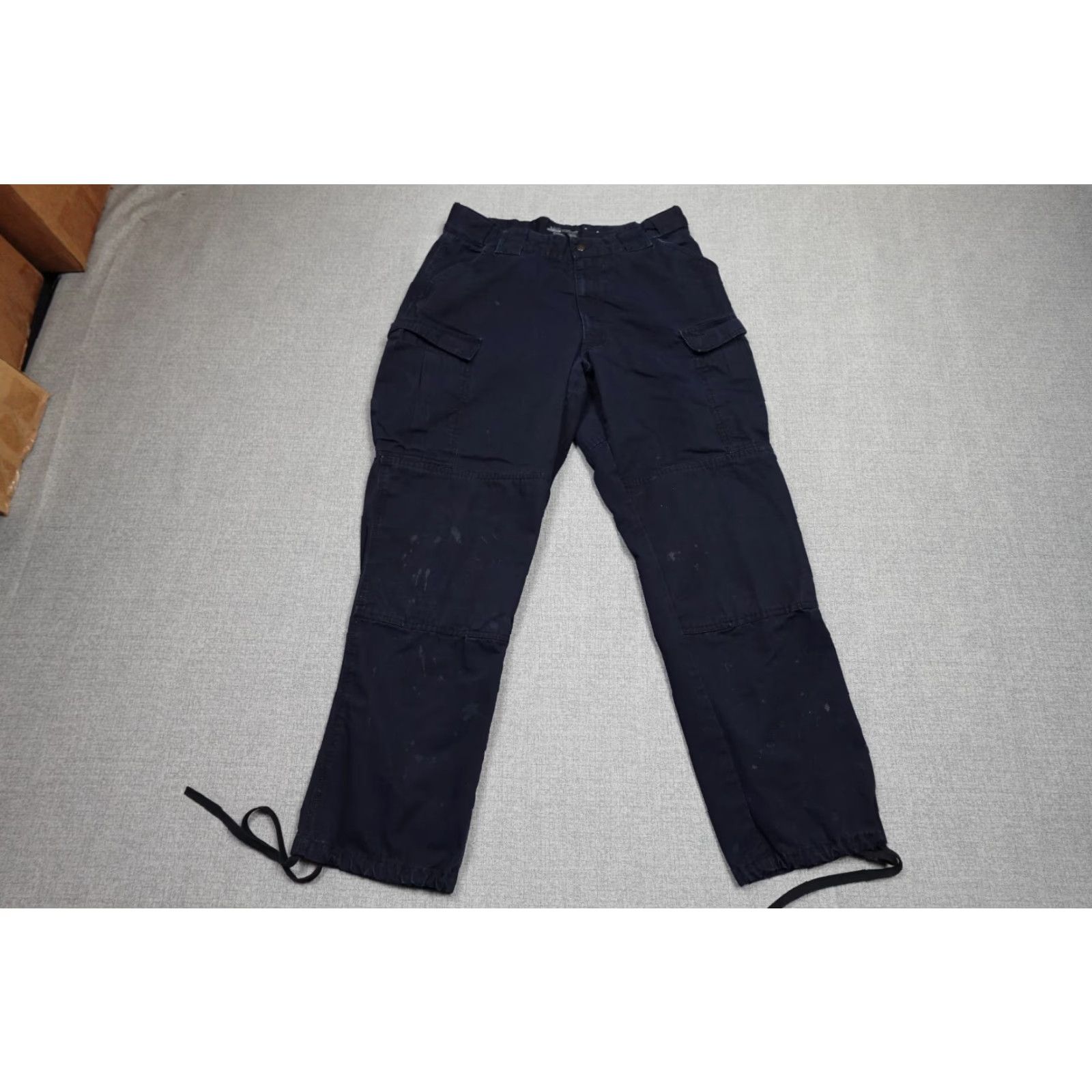 Vintage 5.11 Tactical Pants Mens 34x32 Blue Cargo Straight Outdoors Loose Fit Uniform Pants Size US 34 / EU 50 - 2 Thumbnail