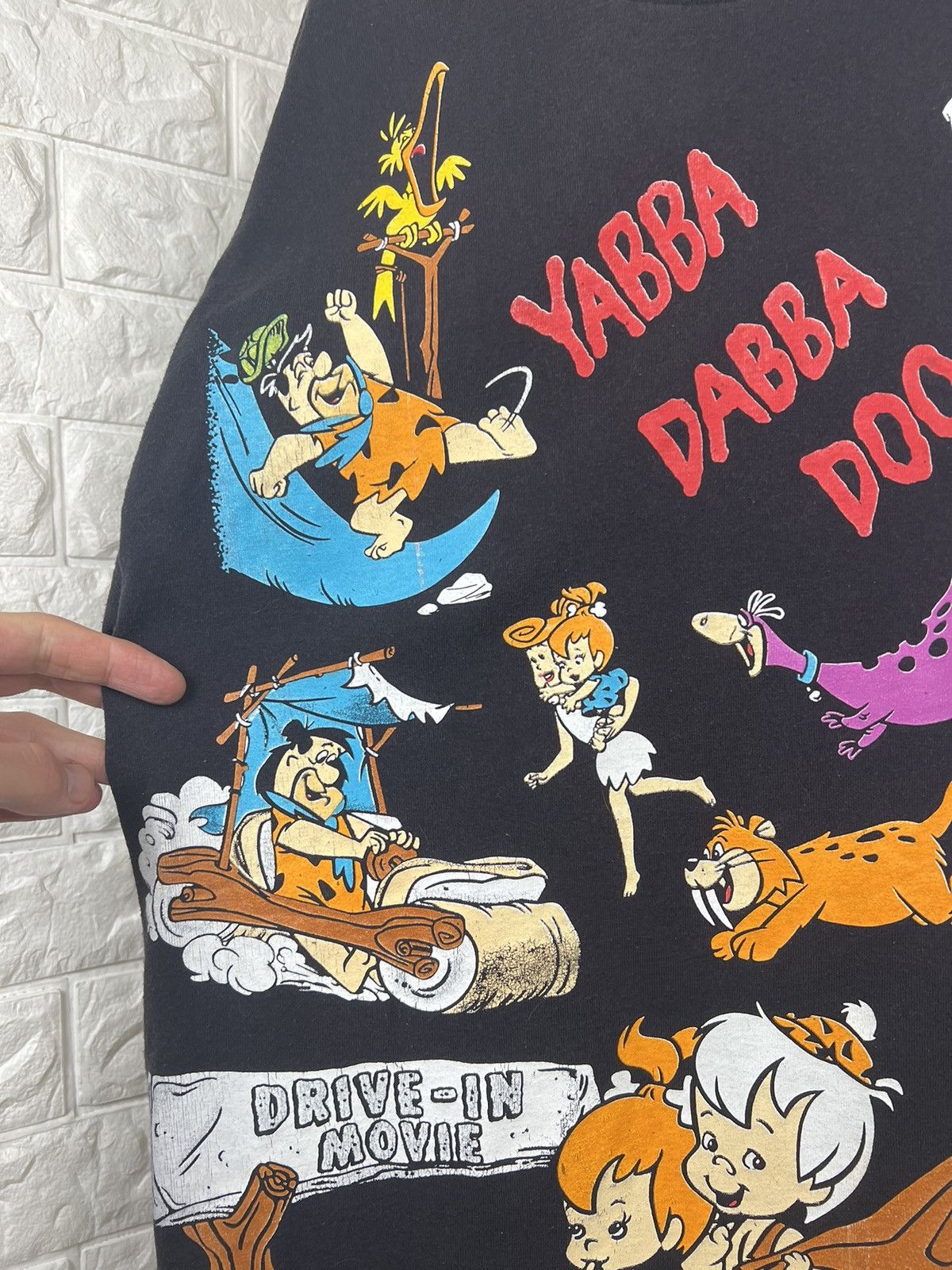 Cartoon Network × Vintage Vintage 1994 The Flintstones All Over Print T-shirt Size US XL / EU 56 / 4 - 4 Thumbnail