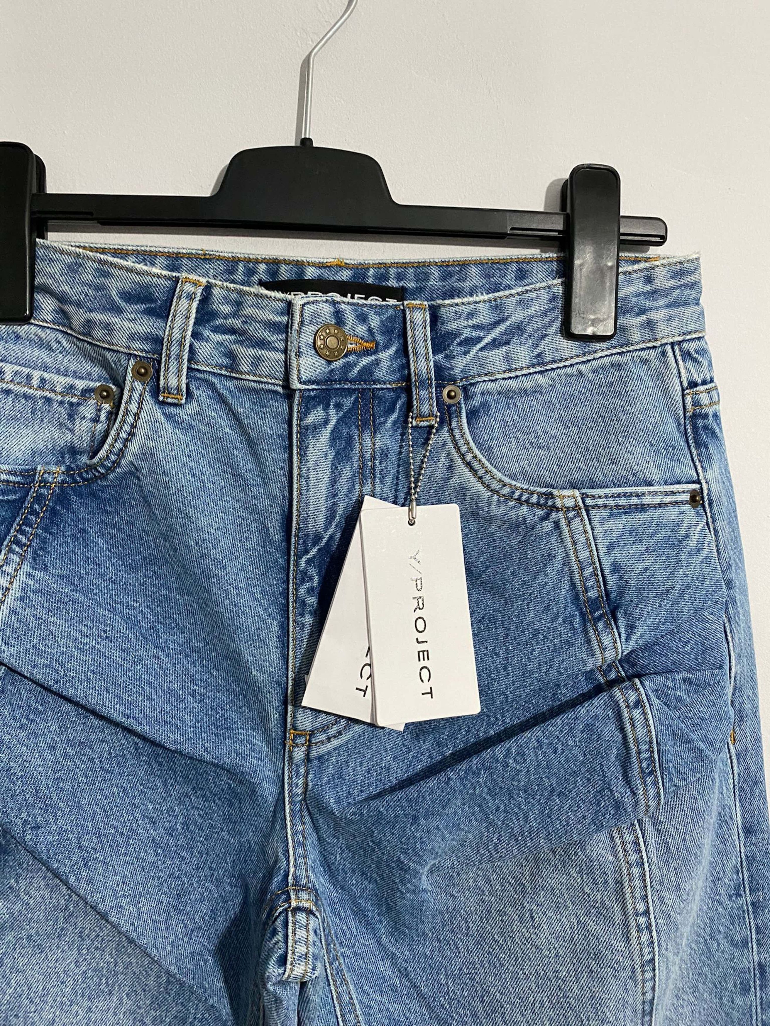 Y/Project Y/project ruffle pocket jeans Size 30" / US 8 / IT 44 - 3 Thumbnail