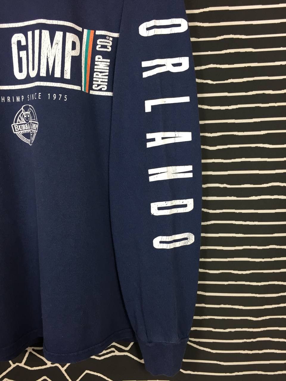Vintage Bubba Gump Shrimp Co Orlando Promo Longsleeve Tee Size US M / EU 48-50 / 2 - 4 Thumbnail