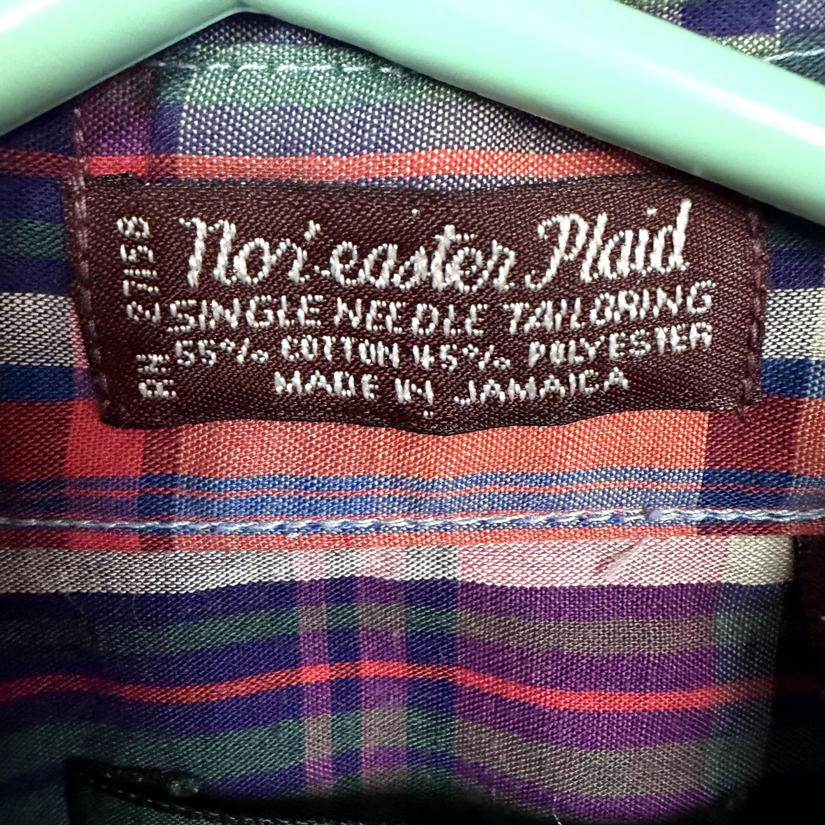 Bill Blass Bill Blass Signature Shirt Mens 2XL Multicolor Plaid Short Sleeve Preppy Casual Shirt Size US XXL / EU 58 / 5 - 4 Thumbnail