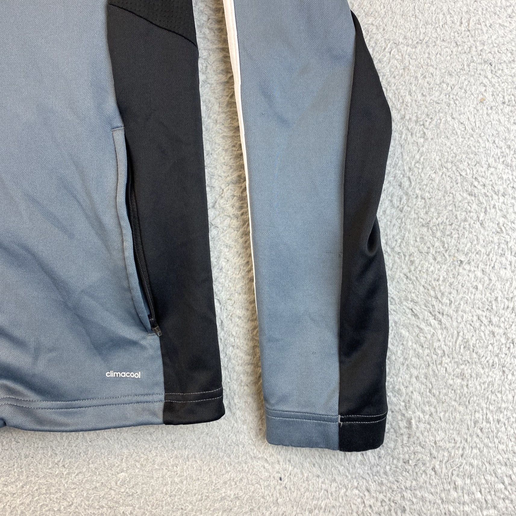 Adidas Adidas Women's Track Jacket Medium Blue Fitness Full Zip Workout /81-51 Size M / US 6-8 / IT 42-44 - 2 Thumbnail