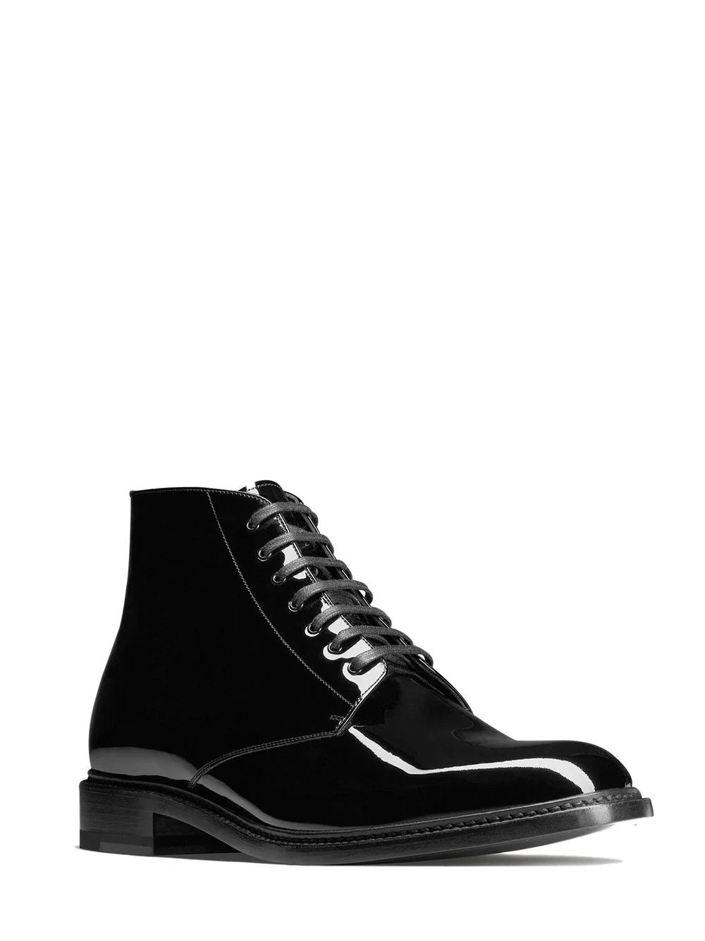 Saint Laurent Paris o1bcso1str0125 Boots in Black Size US 7 / EU 40 - 1 Thumbnail