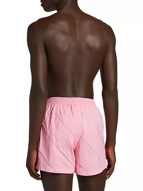 Bottega Veneta o1loc1c0324 690530 Boxer Swim Shorts in Bubble Gum Washed Size US 36 / EU 52 - 4 Thumbnail