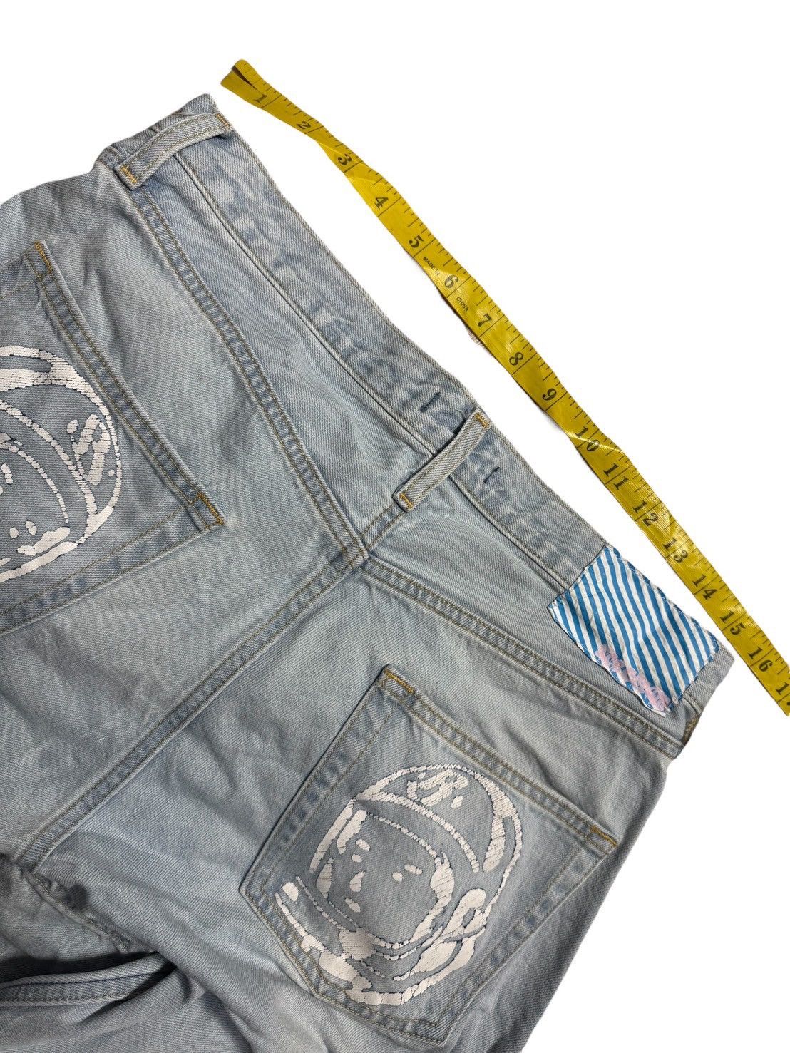 Billionaire Boys Club BBC Billionaire Boys Club Ice Cream Front Dog Denim Jeans Size US 31 - 3 Thumbnail