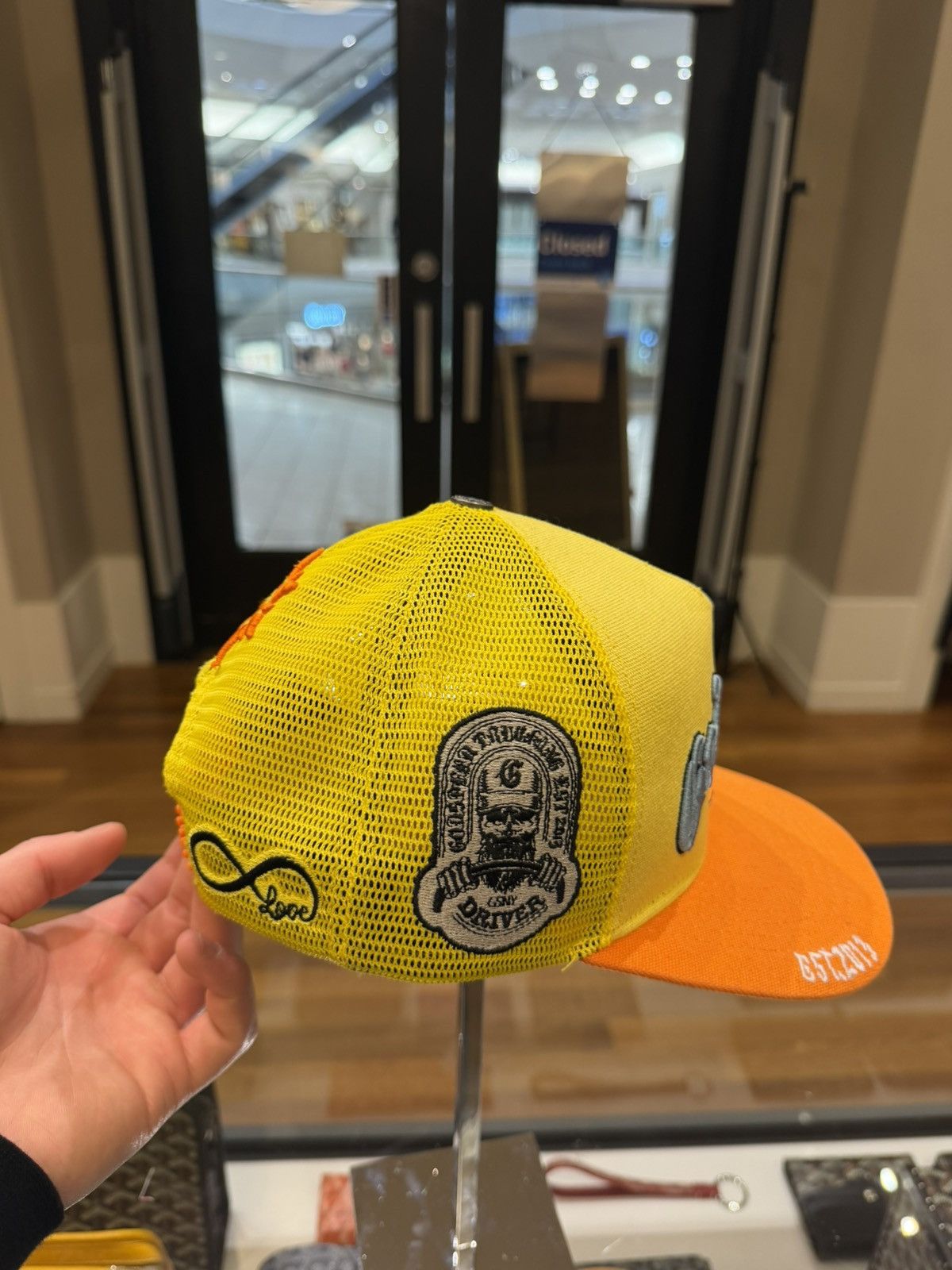 Godspeed Godspeed 4EVER Trucker Hat - Yellow Size ONE SIZE - 3 Thumbnail