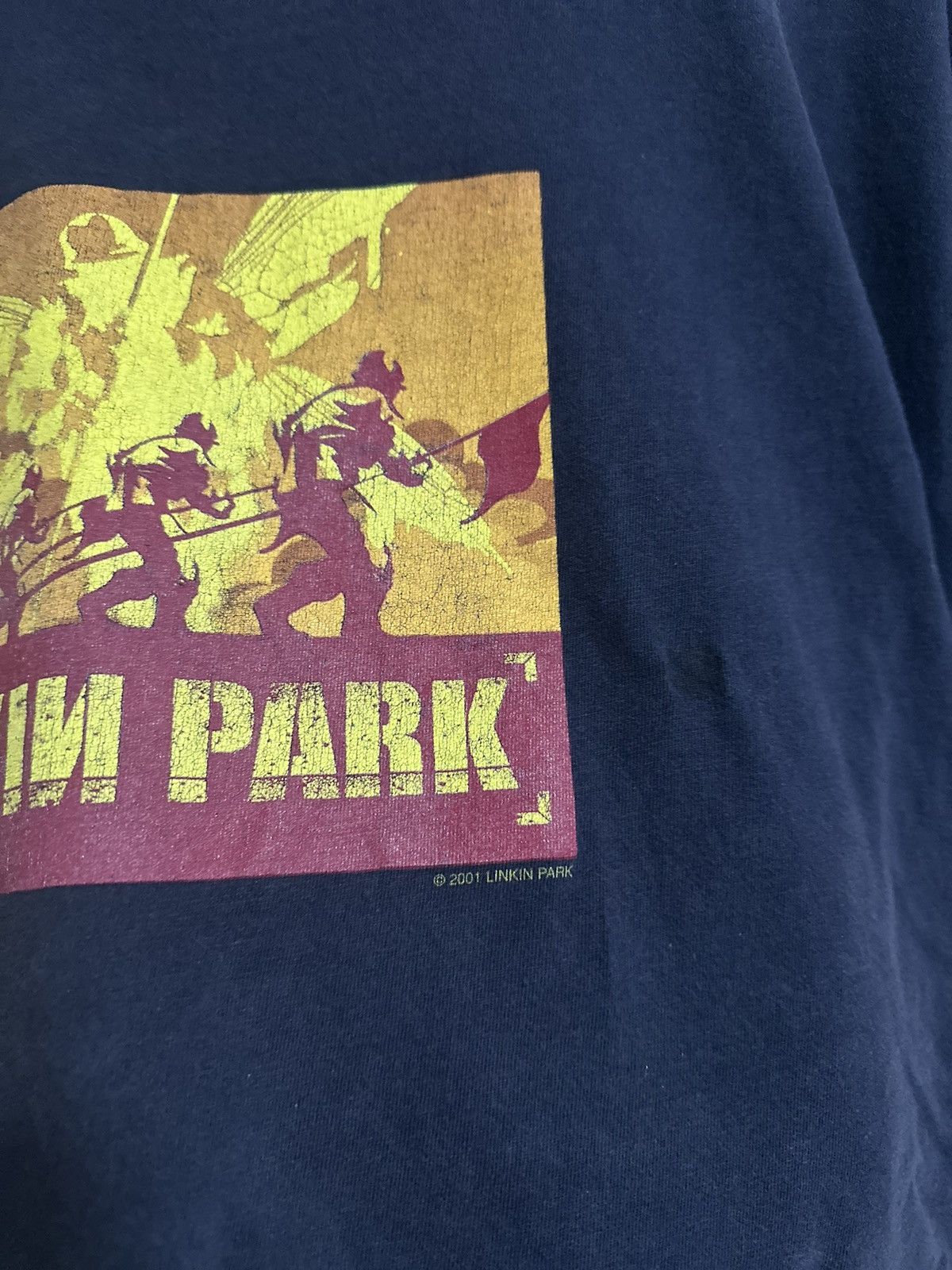 Band Tees × Vintage Linkinpark 2001 Size US M / EU 48-50 / 2 - 4 Thumbnail