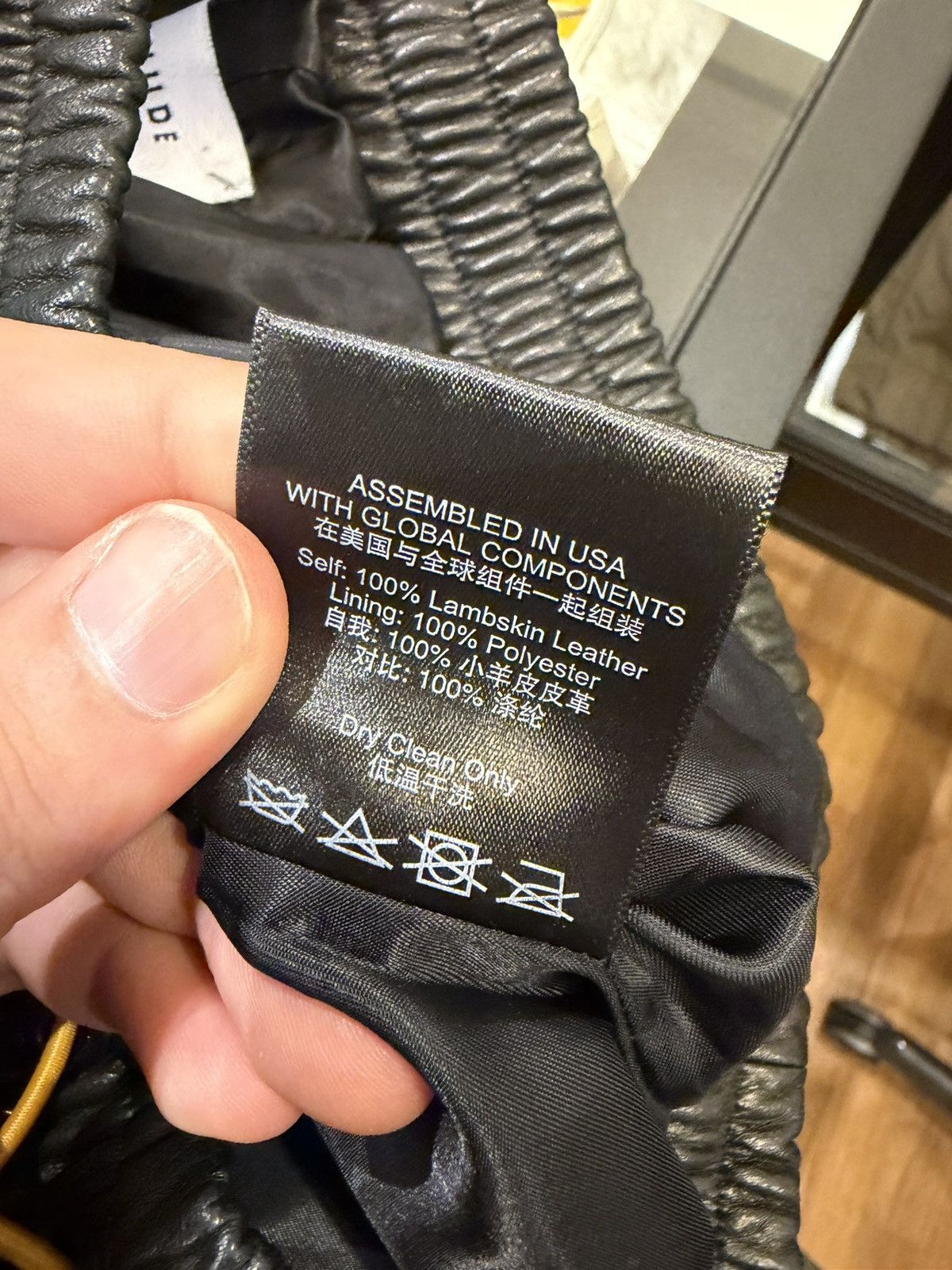 Rhude Rhude SS21 Black Leather Shorts Size US 30 / EU 46 - 5 Thumbnail