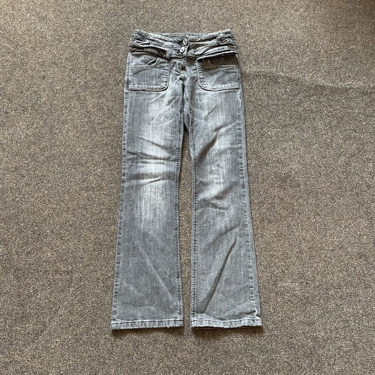 Vintage Vintage Y2K Baggy Wide Leg Jeans Distressed Skate Graphic 33 Size 33" - 1 Thumbnail