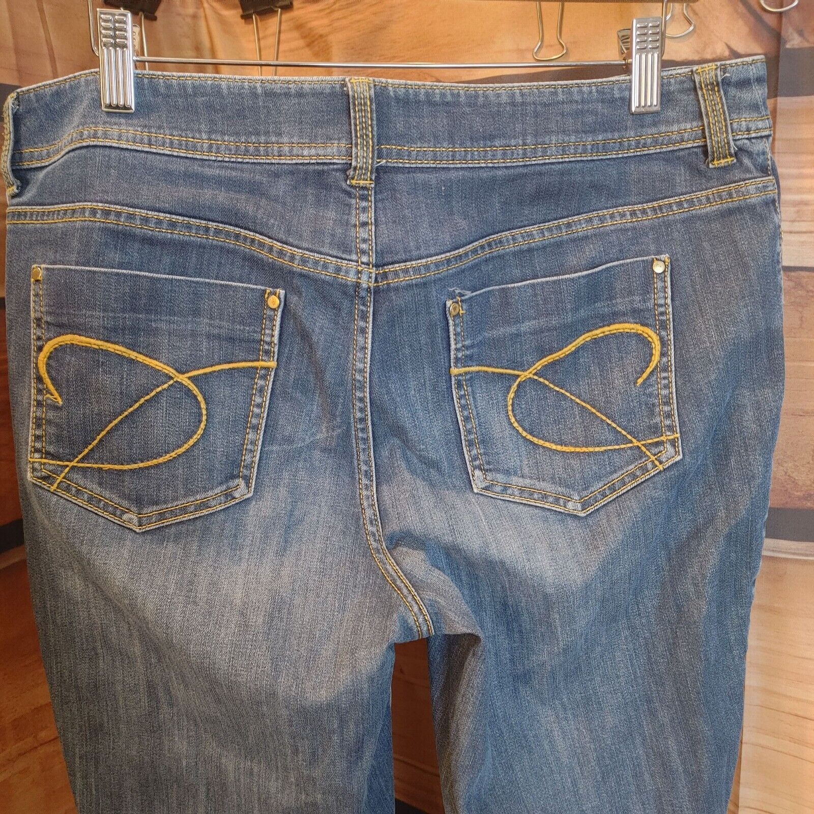 Chicos Chico's Platinum Women's Blue Denim Straight Leg Jeans 1.5 Size 26" / US 2 / IT 38 - 2 Thumbnail