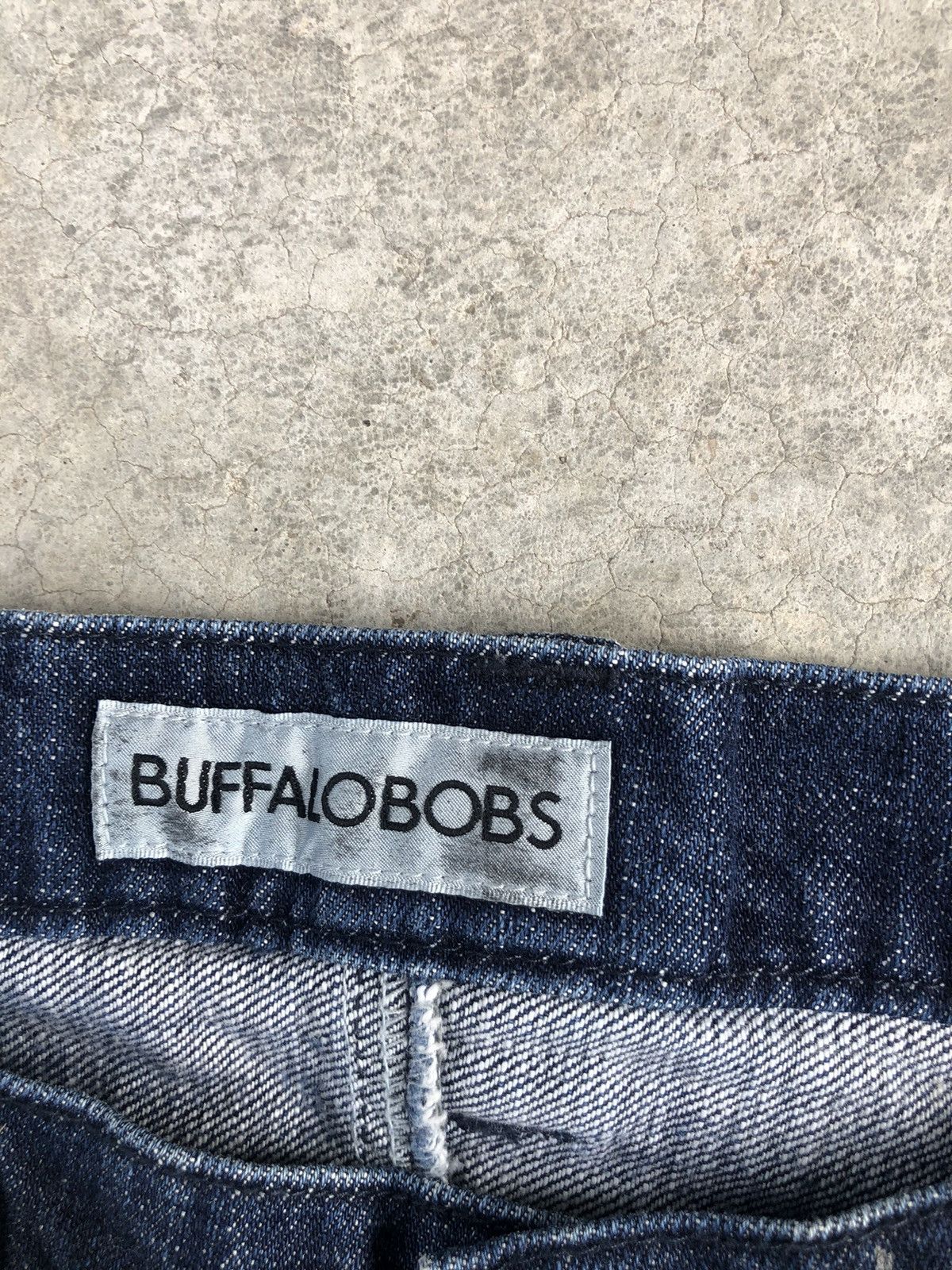 BUFFALO BOBS Japanese Buffalobobs Flared Jeans Distressed Jeans Size US 31 - 15 Thumbnail