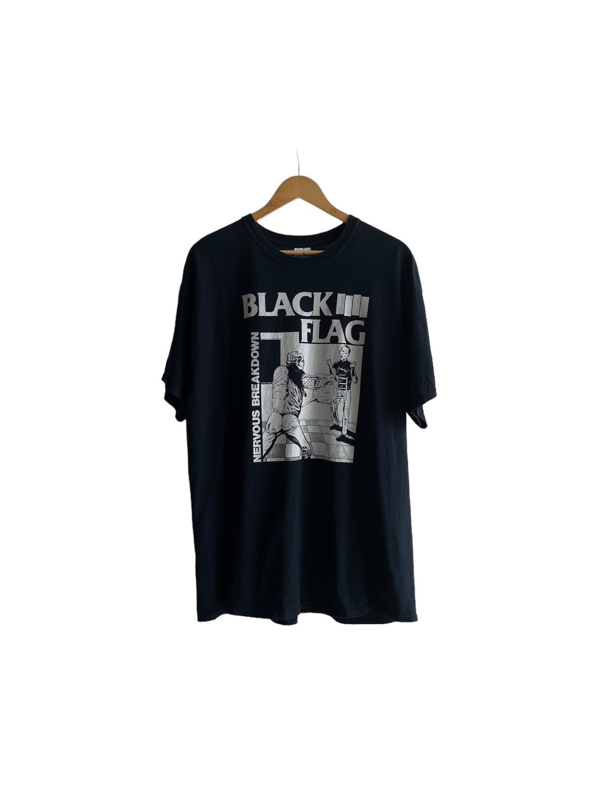 Band Tees × Vintage Vintage 2000s Black Flag T-Shirt Size US XL / EU 56 / 4 - 1 Thumbnail