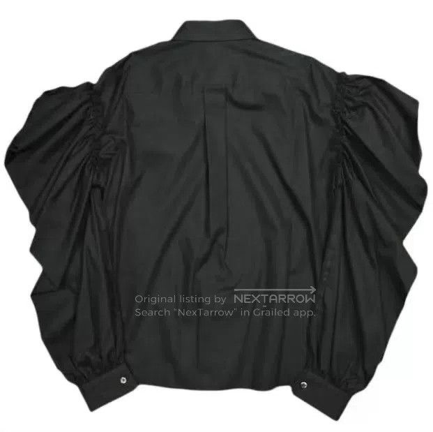 Comme des Garcons Comme Des Garcons Pleated pure cotton shirt Size S / US 4 / IT 40 - 2 Thumbnail
