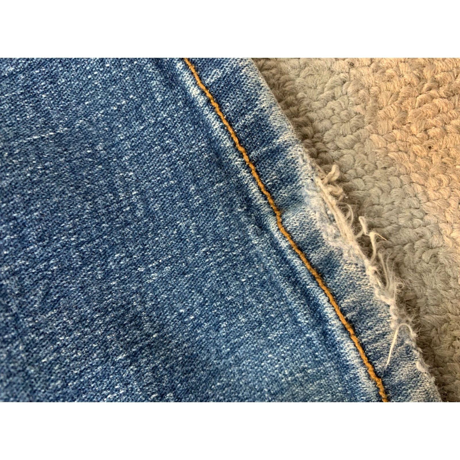 Denime DKNYJEANS Soho Jean Womens Size 10 R Blue Pants Denim Jeans Bootcut Cotton Blend Denim - Mens? Size 32" / US 10 / IT 46 - 7 Thumbnail