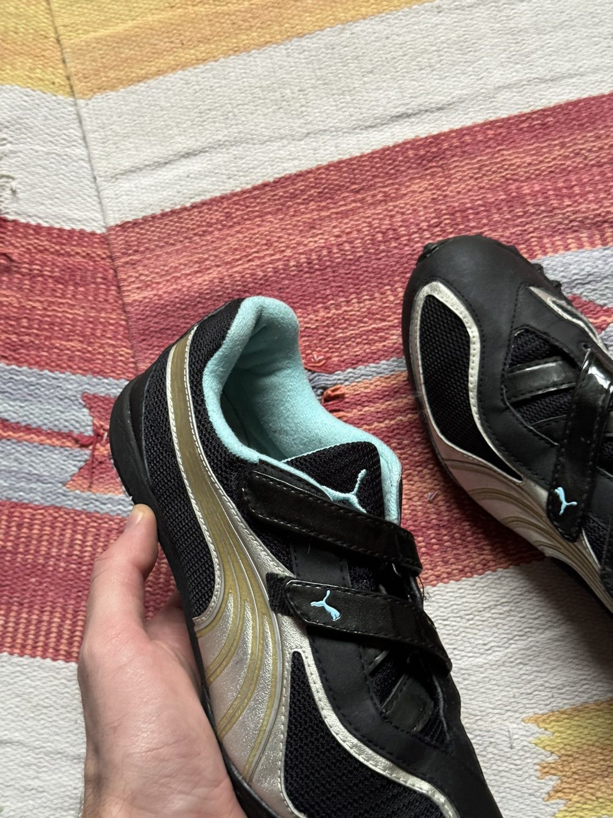 Puma Vintage 00’s Puma Lakyos V Damen y2k Low Sneakers Size US 7.5 / IT 37.5 - 8 Thumbnail