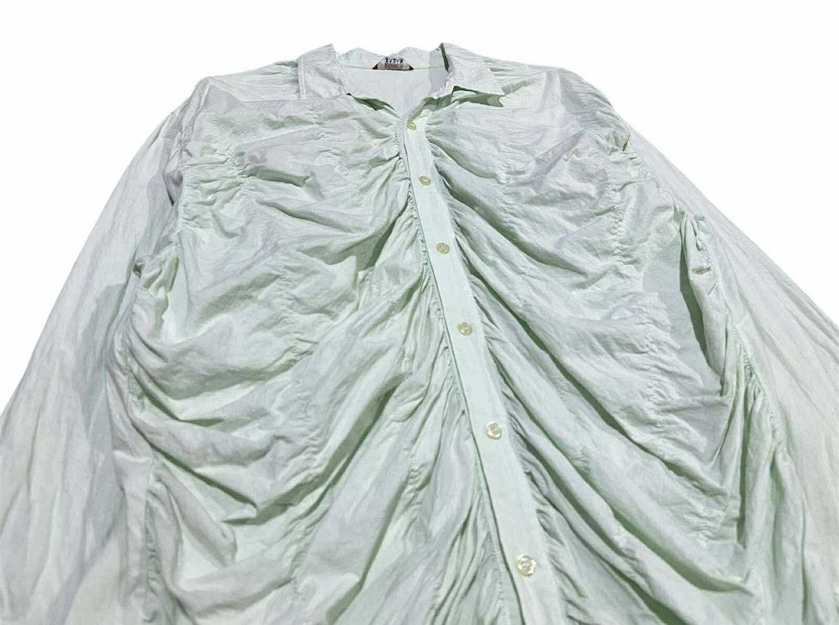 Japanese Brand 🔥Sick Y2K Honey Bread Wrinkled Shirt Size US XL / EU 56 / 4 - 3 Thumbnail