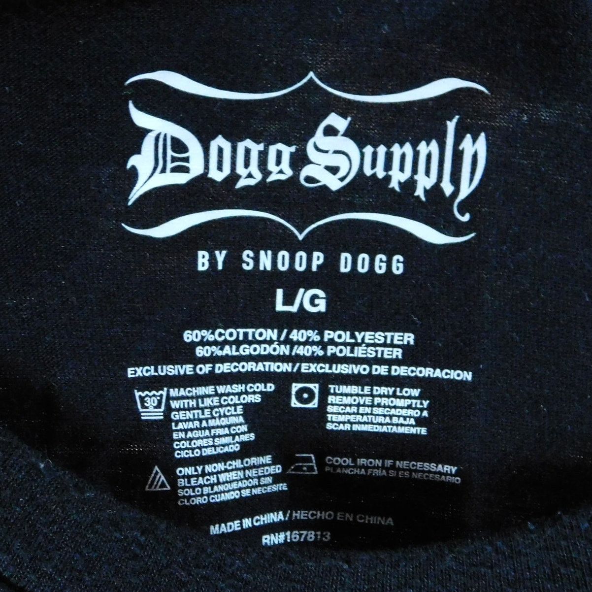 Snoop Dogg Dogg Supply Snoop Dogg Doggystyle Graphic T Shirt Sz L Black Size US L / EU 52-54 / 3 - 3 Thumbnail